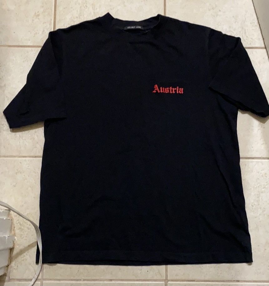 Helmut Lang Helmut Lang Austria Black T-shirt Size US M / EU 48-50 / 2 - 1 Thumbnail