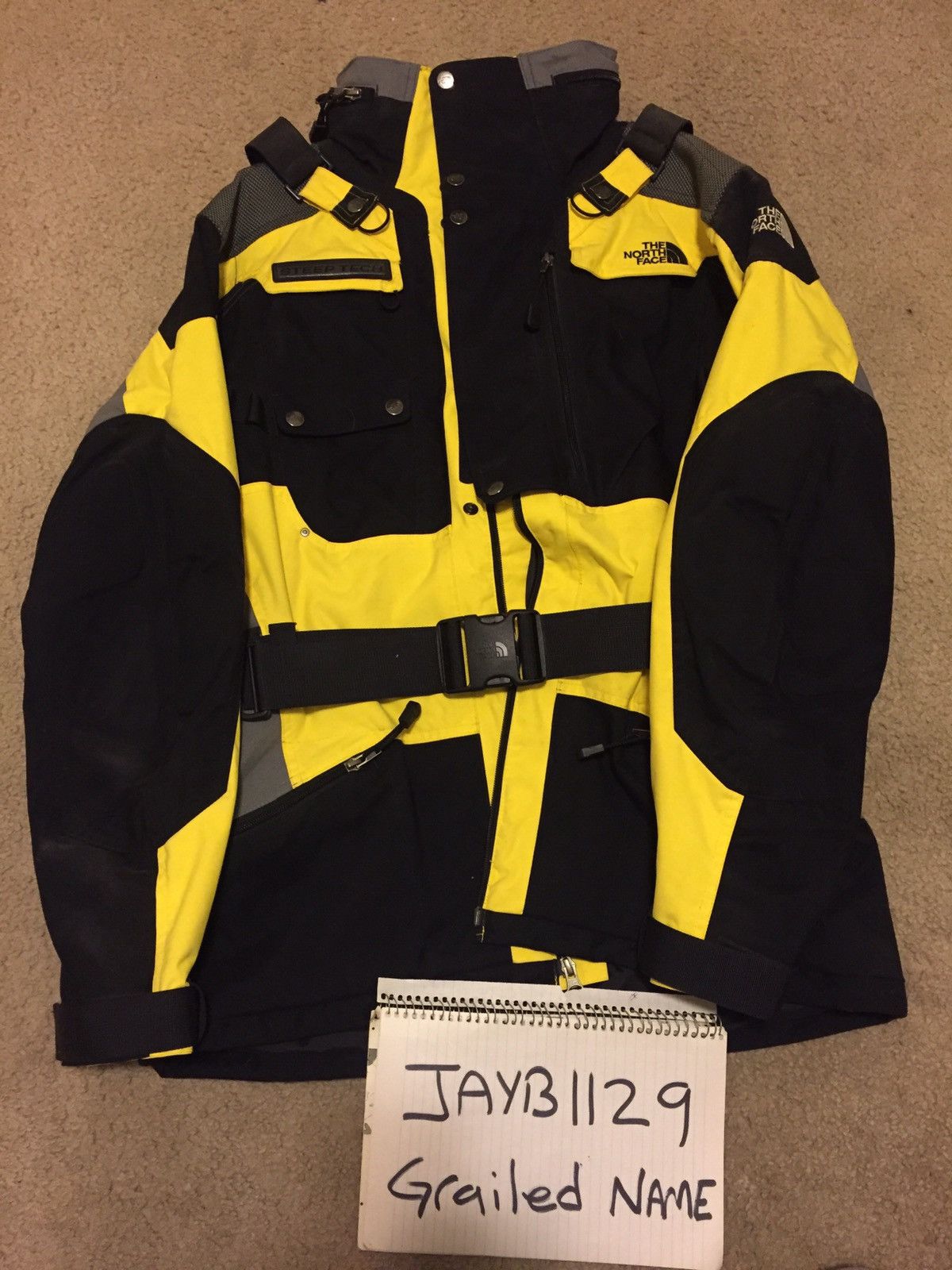 The North Face Yellow Transformer Steep Tech Grailed