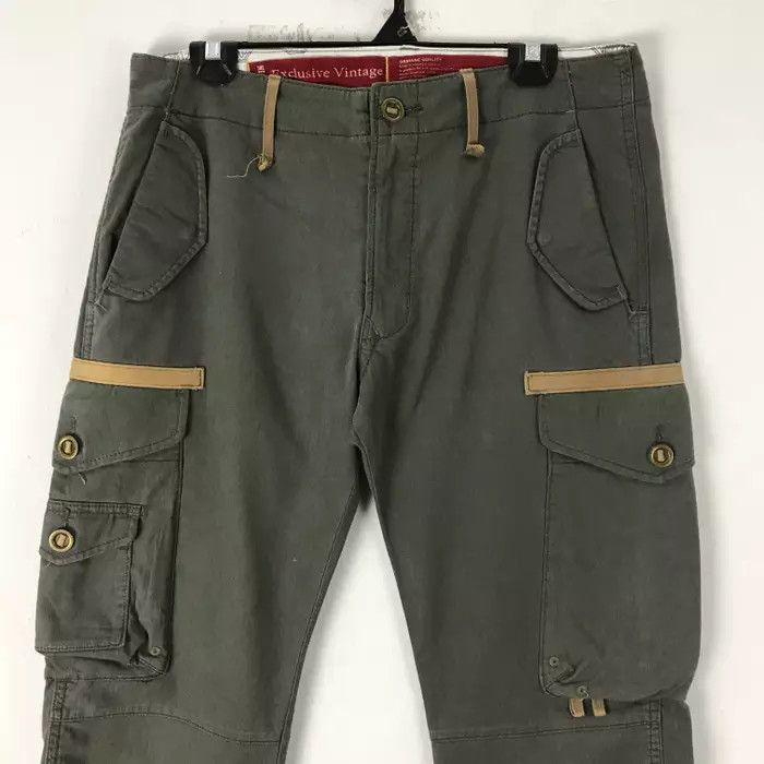 Edwin Vintage Edwin Cargo Pants 7 Multi pocket Tactical Pants Size US 32 / EU 48 - 2 Thumbnail
