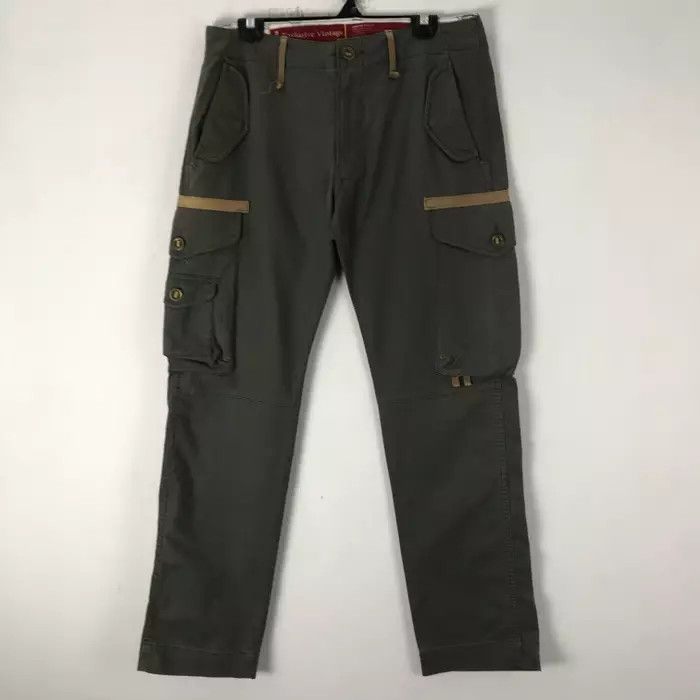 Edwin Vintage Edwin Cargo Pants 7 Multi pocket Tactical Pants Size US 32 / EU 48 - 1 Thumbnail