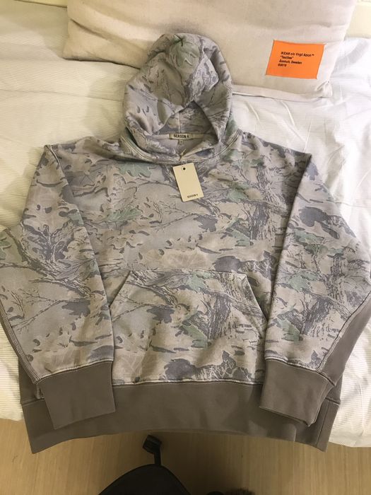 yeezy camo print pullover hoodie