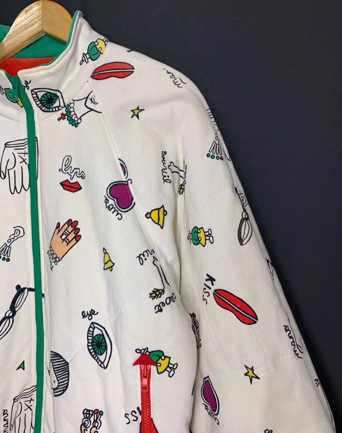 Cartoon Network RARE‼️ Jc De Castelbajac Over Printed Sweaters Jacket Size US M / EU 48-50 / 2 - 4 Thumbnail