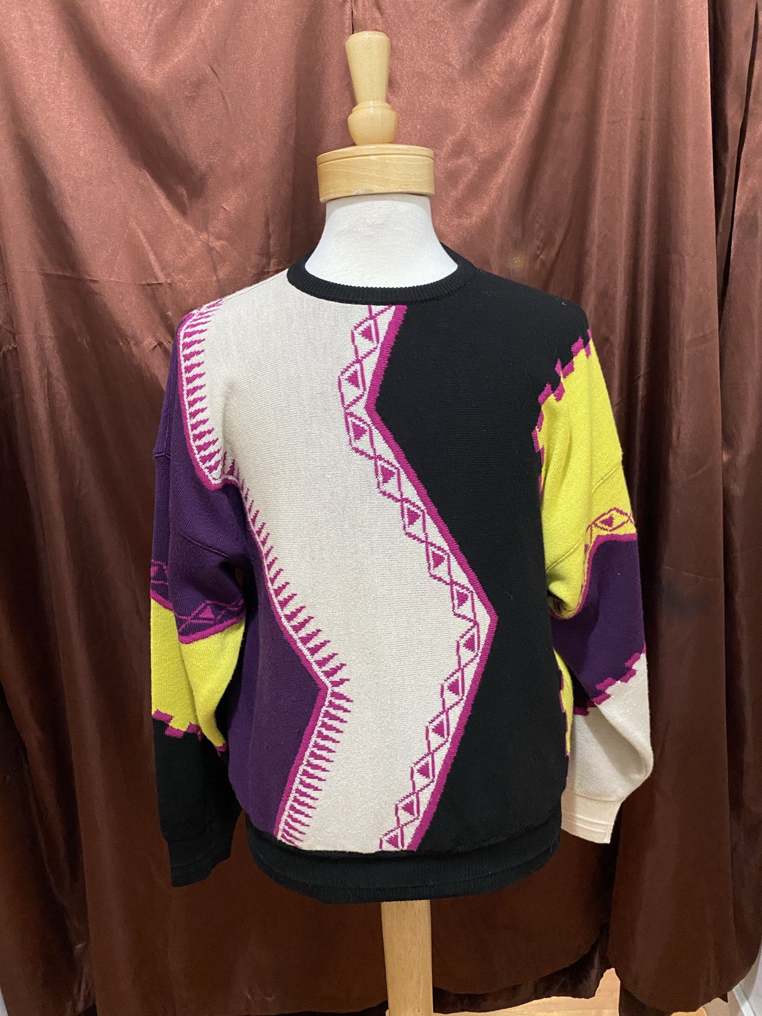 Versace 80s Gianni Versace Wool Knit Sweater | Grailed