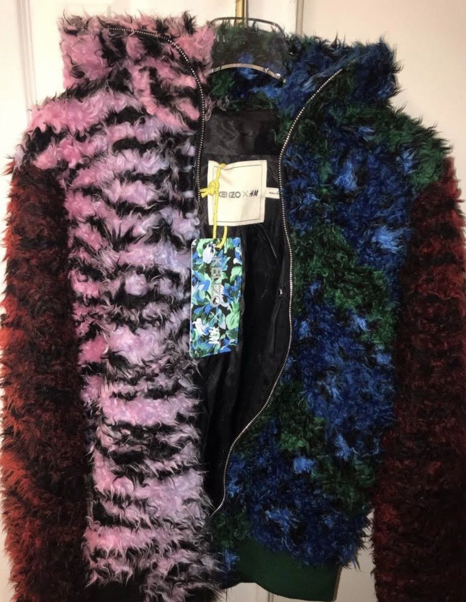 H&M × Kenzo Kenzo x hm fur jacket | Grailed H&M × Kenzo Kenzo x hm fur jacket | Grailed