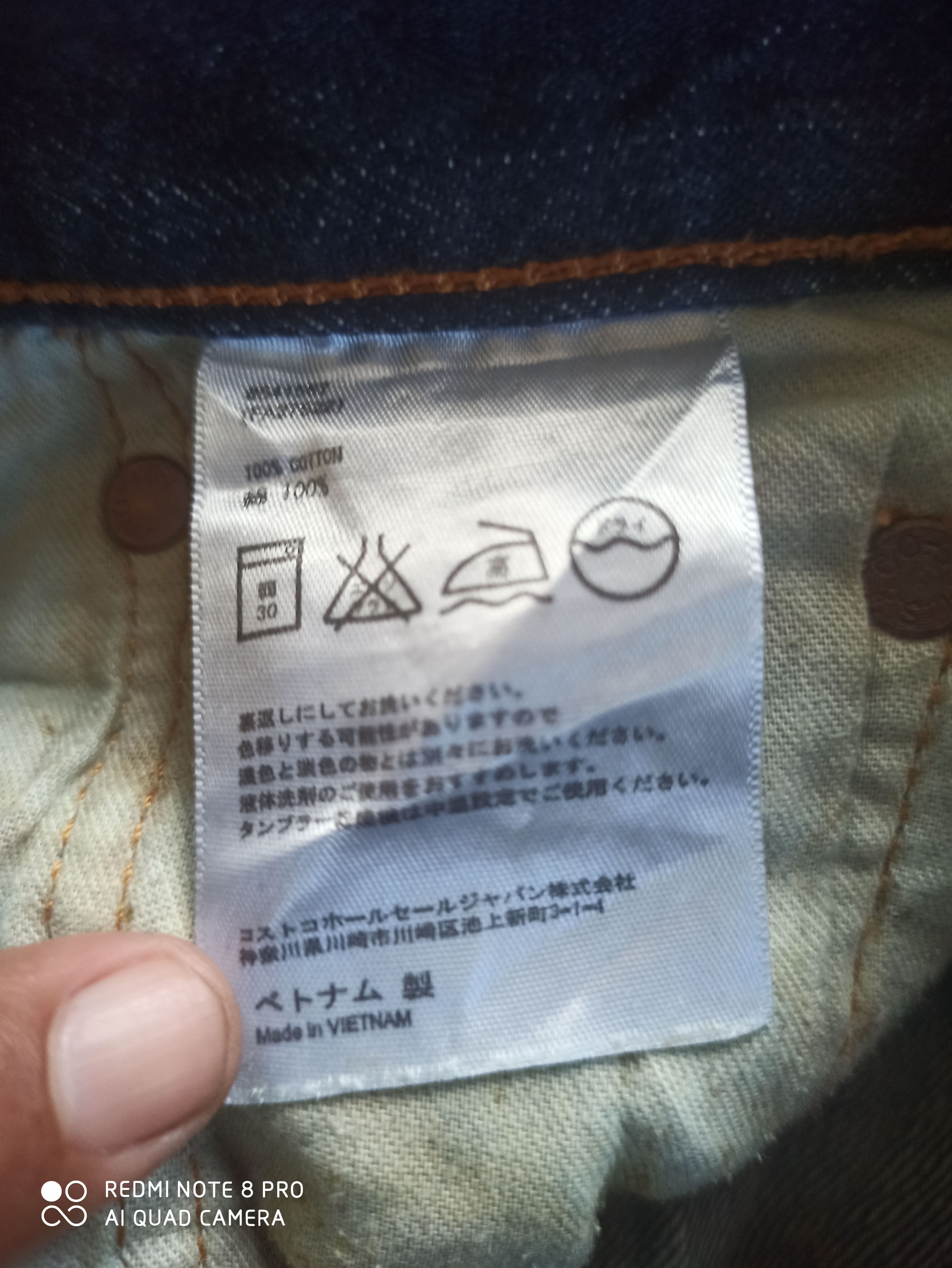 Japanese Brand × Levi's Jeans LEVI STRAUSS & CO Size US 30 / EU 46 - 12 Thumbnail