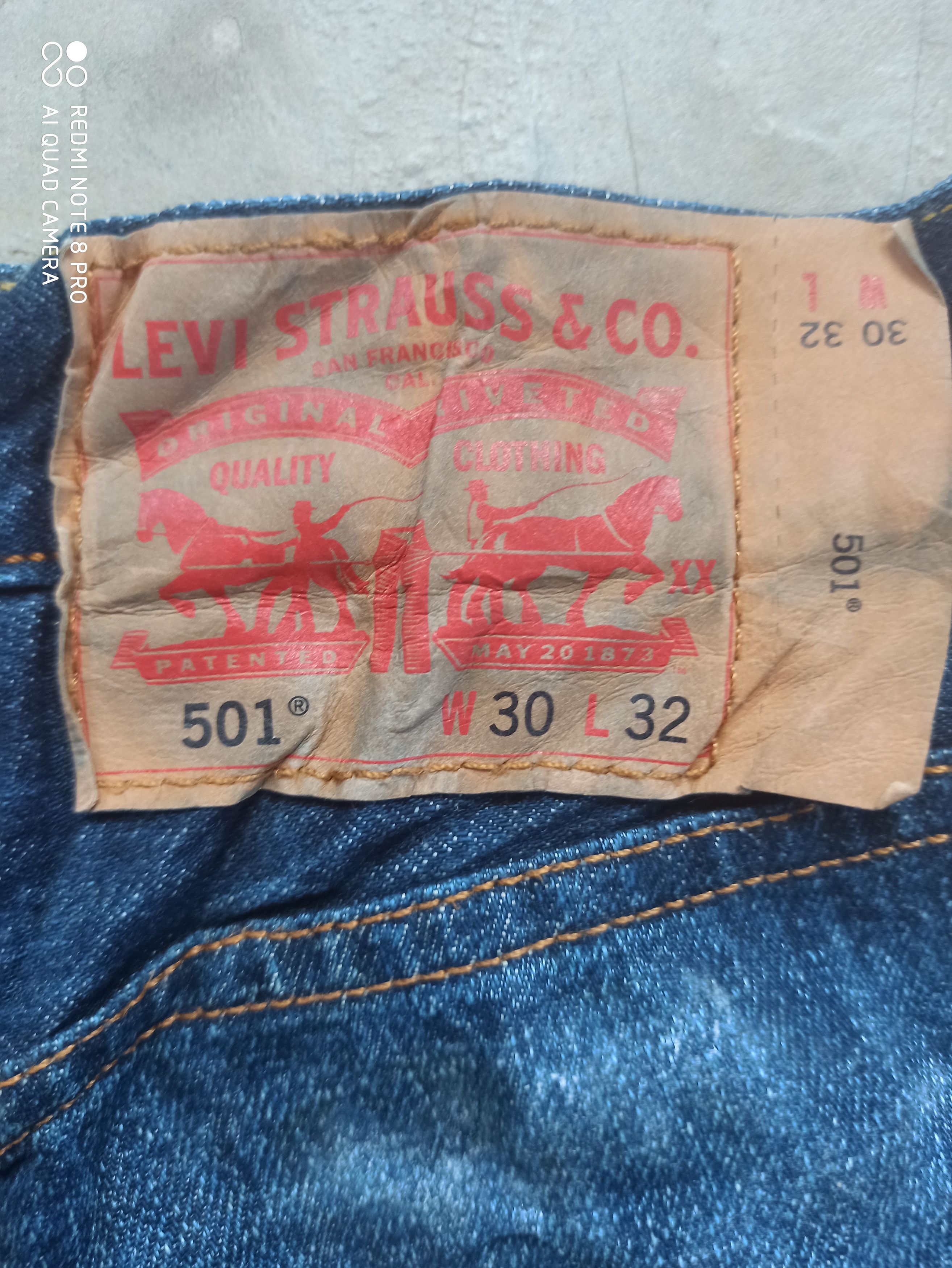 Japanese Brand × Levi's Jeans LEVI STRAUSS & CO Size US 30 / EU 46 - 9 Thumbnail