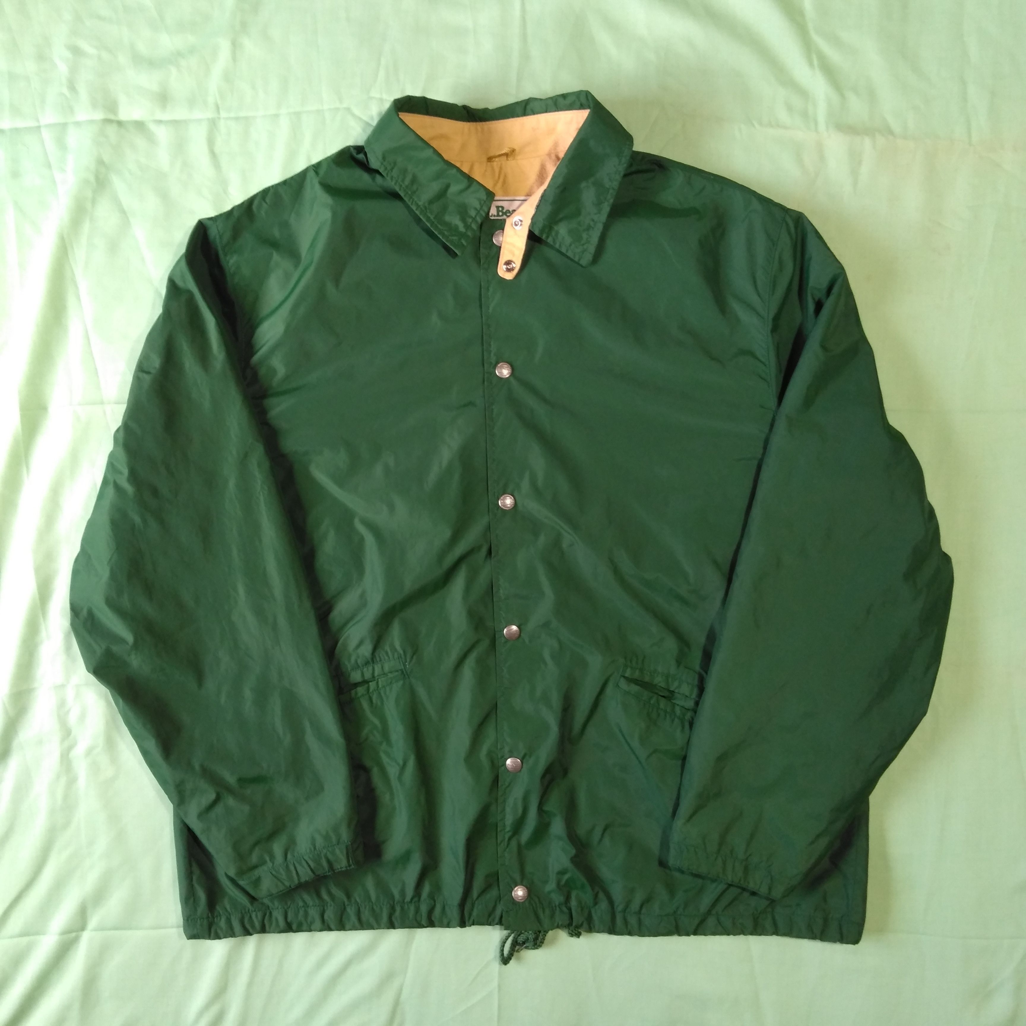 Vintage 80s LL Bean Nylon Coach Jacket Made In USA | Grailed