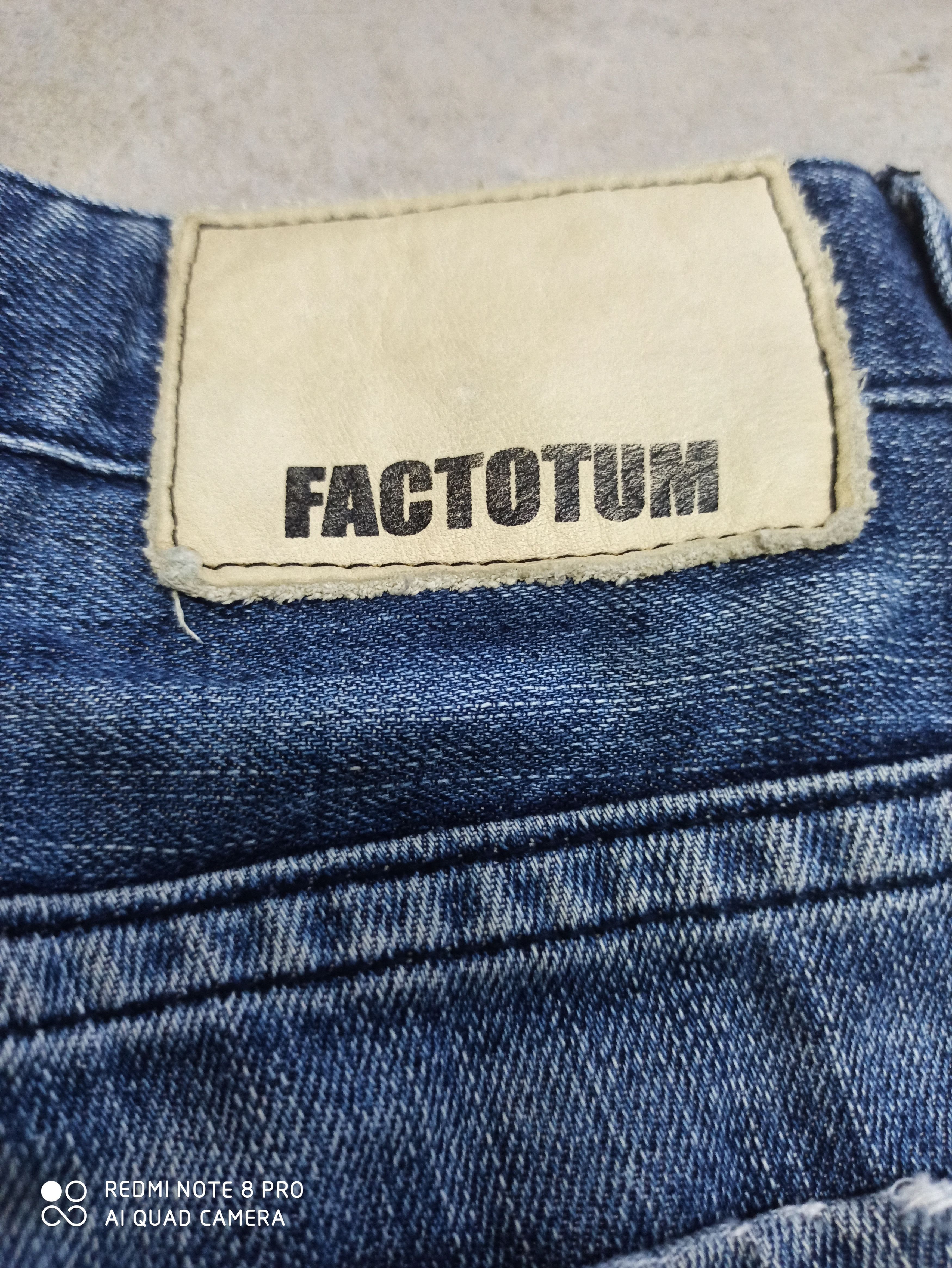 FACTOTUM × Japanese Brand × Vintage FACTOTUM MADE IN JAPAN Size US 32 / EU 48 - 11 Thumbnail