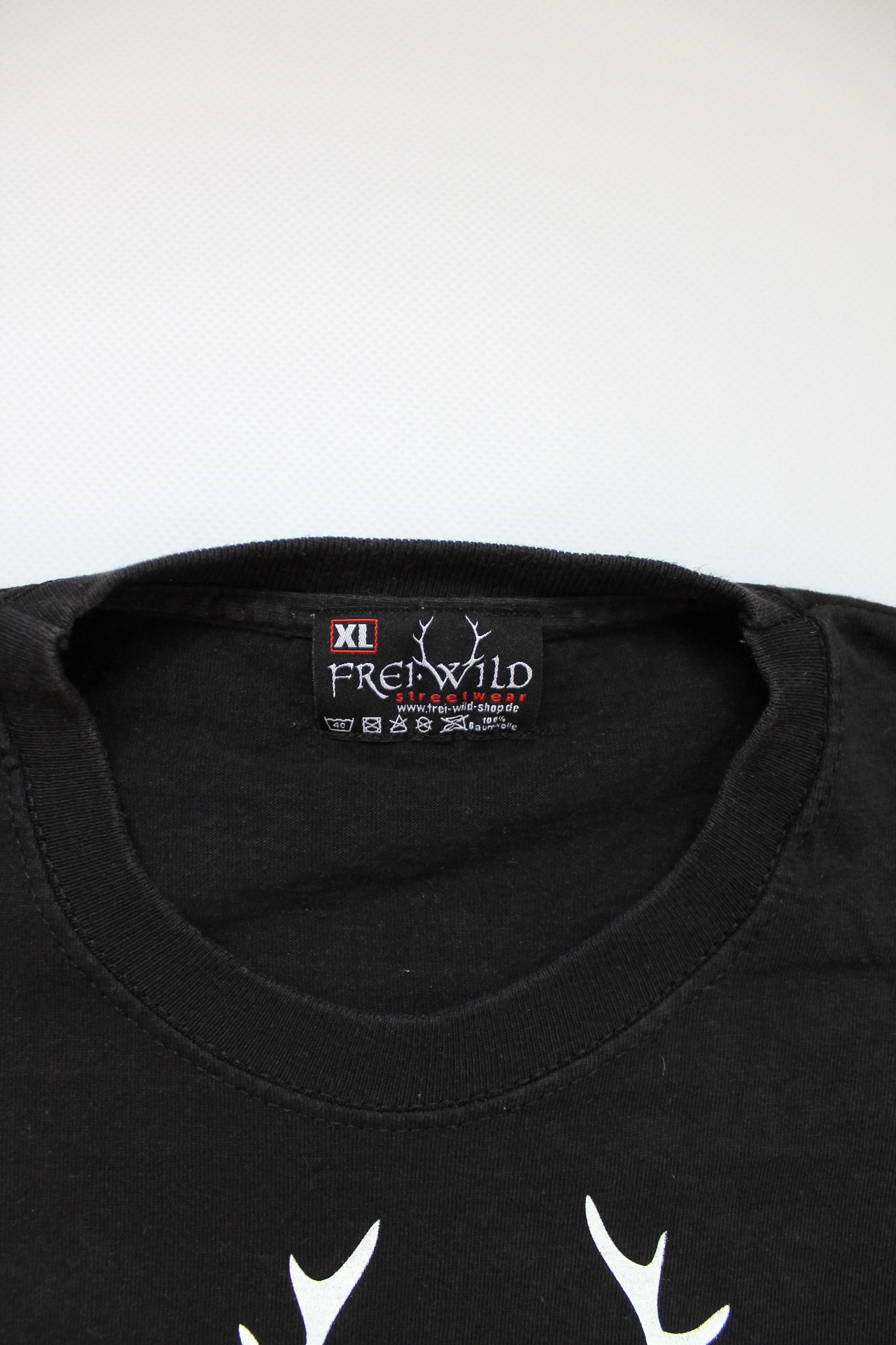 Band Tees Frei WILD Band tee Skull T shirt Black Size US XL / EU 56 / 4 - 3 Thumbnail
