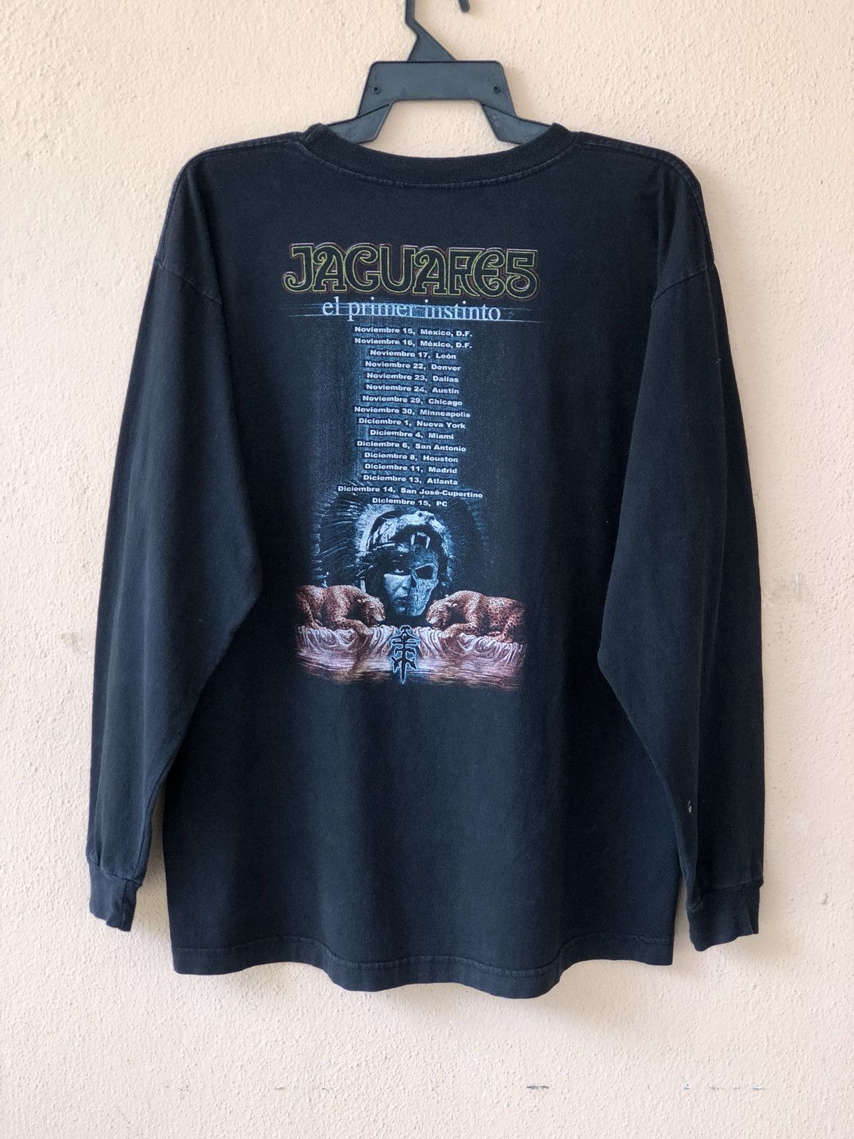 Japanese Brand × Vintage Vintage JAGUARES el primer instinto album Promo Tee Size US L / EU 52-54 / 3 - 8 Thumbnail