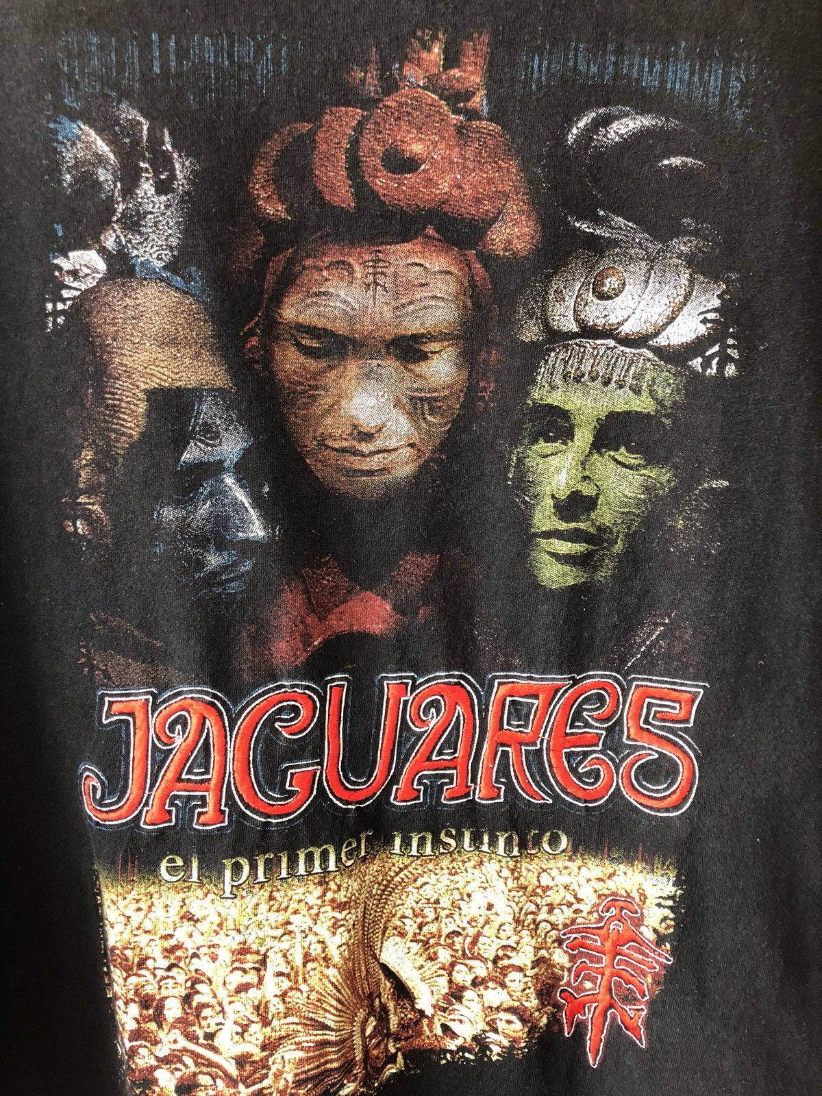 Japanese Brand × Vintage Vintage JAGUARES el primer instinto album Promo Tee Size US L / EU 52-54 / 3 - 3 Thumbnail