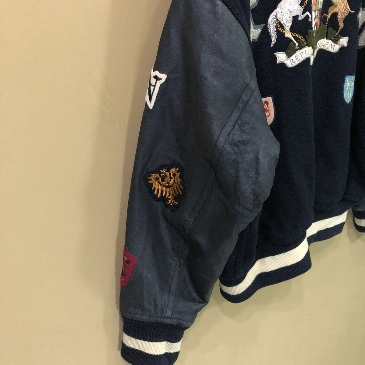 Japanese Brand × Vintage Nicole Club Varsity Jacket Size US M / EU 48-50 / 2 - 3 Thumbnail