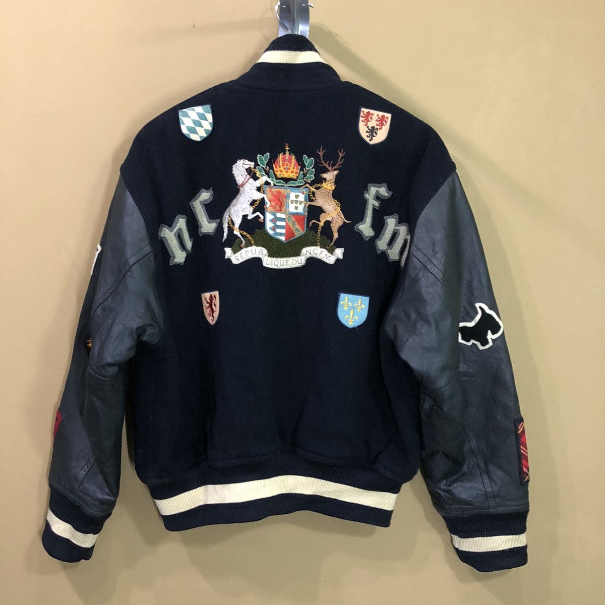 Japanese Brand × Vintage Nicole Club Varsity Jacket Size US M / EU 48-50 / 2 - 11 Thumbnail