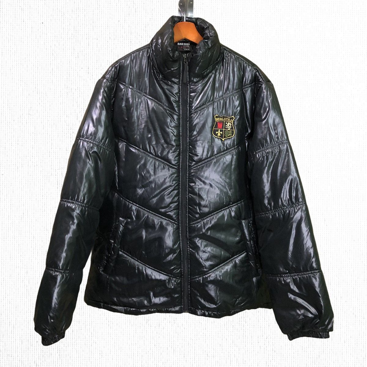 Japanese Brand × Vintage BadBoy Puffer Jacket Size US L / EU 52-54 / 3 - 1 Thumbnail