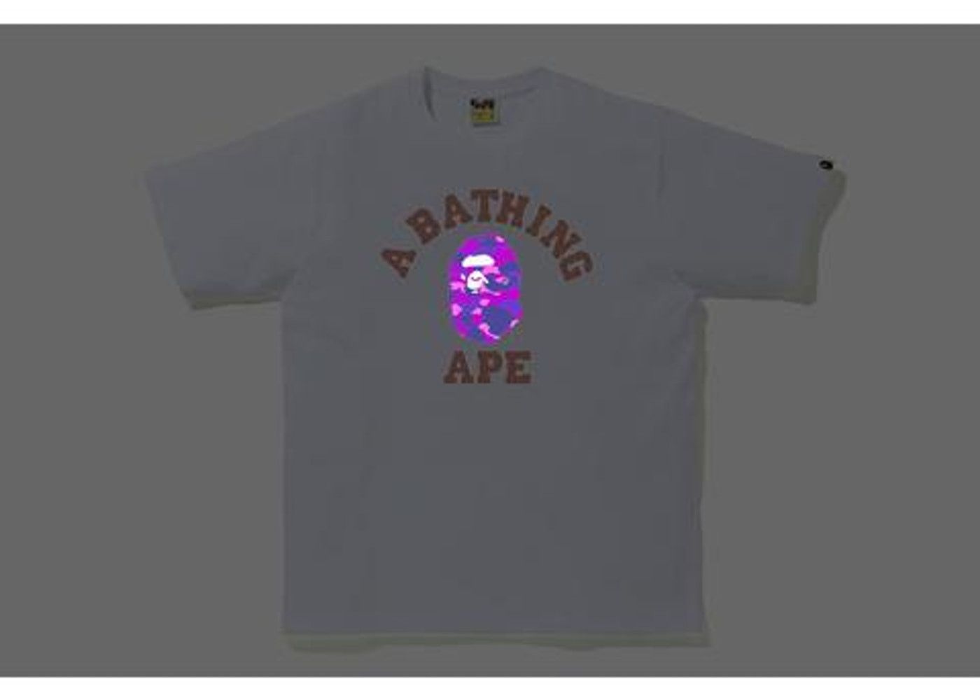 Bape Bape Reflector College Tee Size US XL / EU 56 / 4 - 3 Thumbnail
