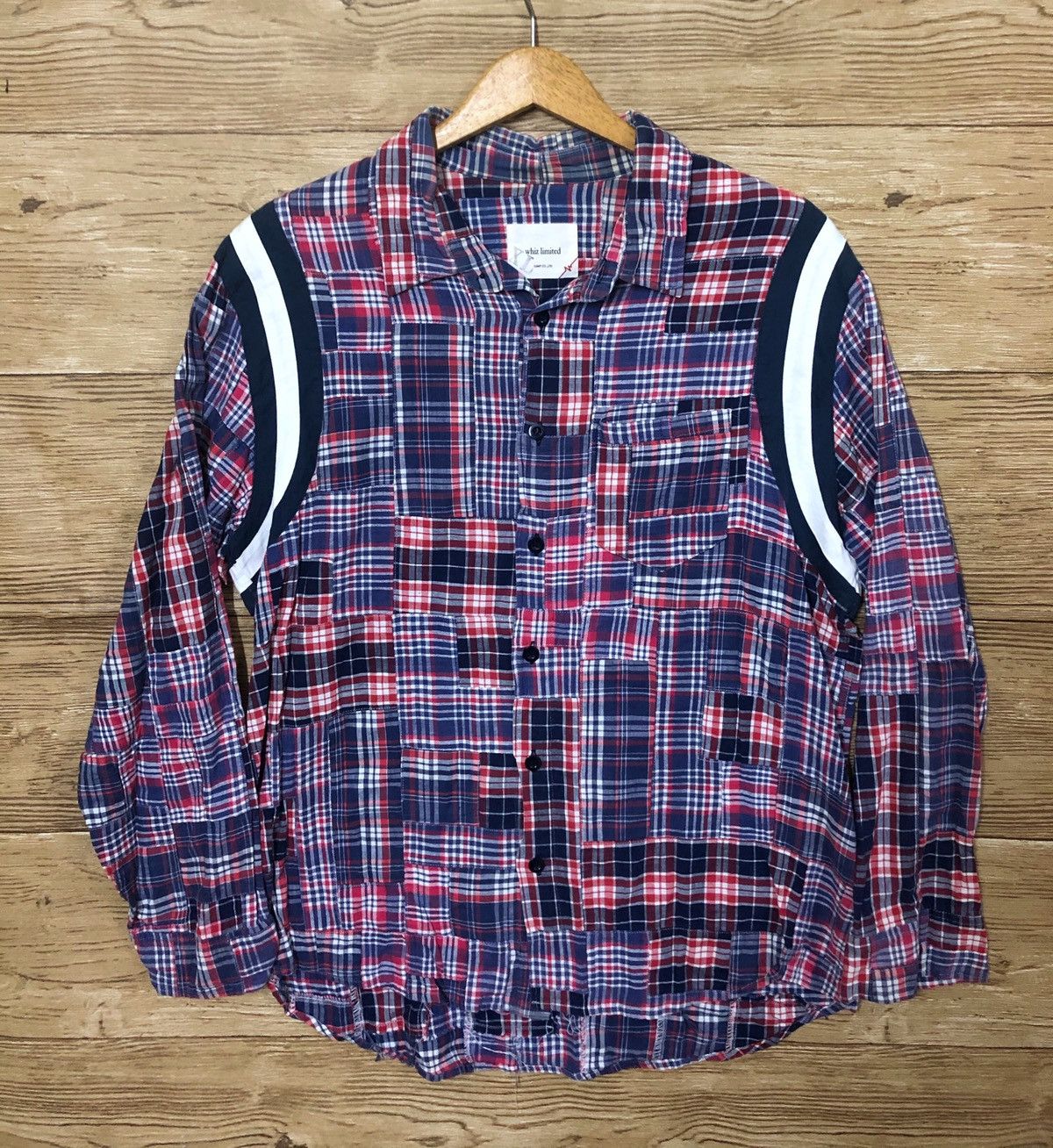 Patch Work Shirt by Whiz Limited Japan Fragment Design Tops