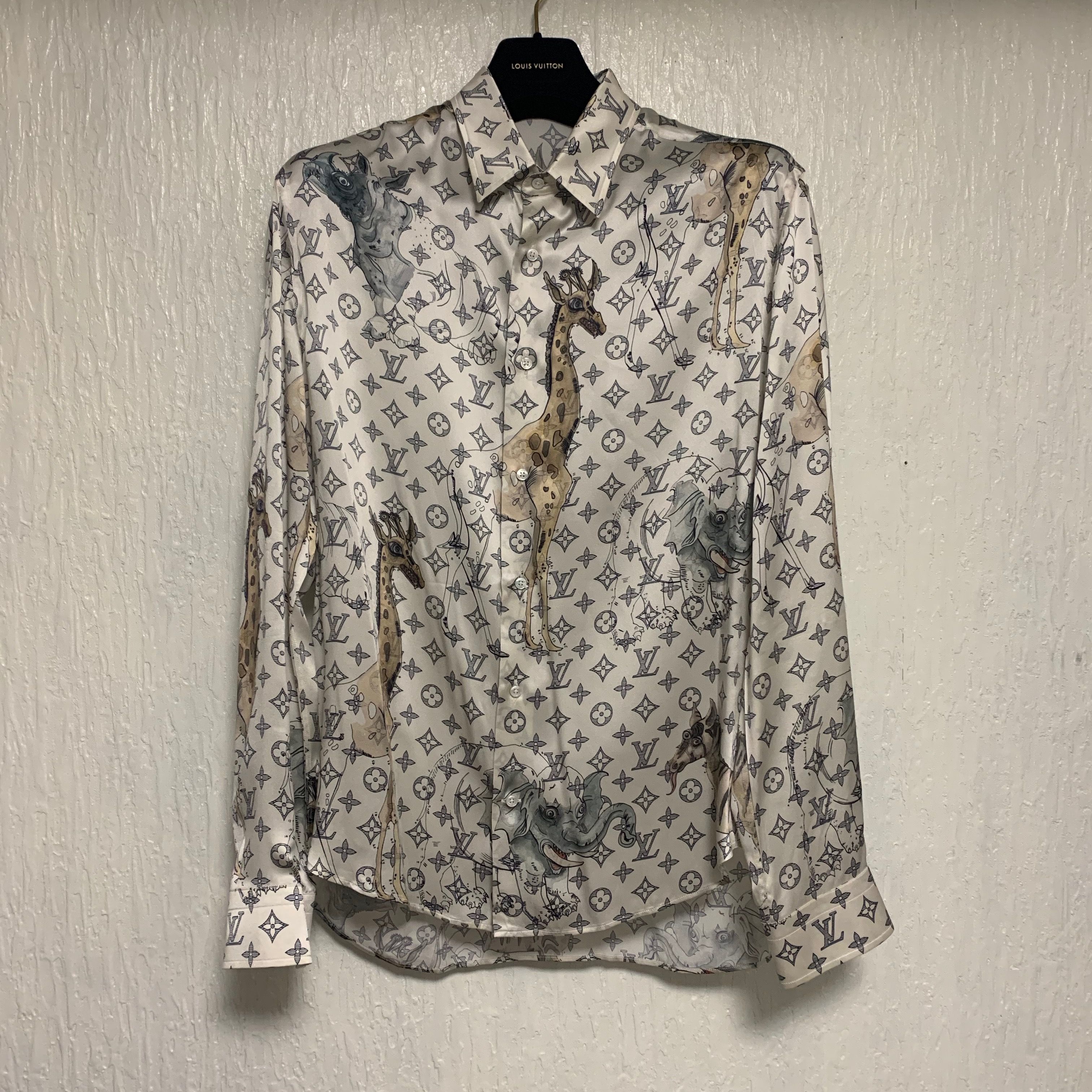 FIND] Louis Vuitton x Chapman Brothers Short Sleeve Silk Shirt :  r/DesignerReps
