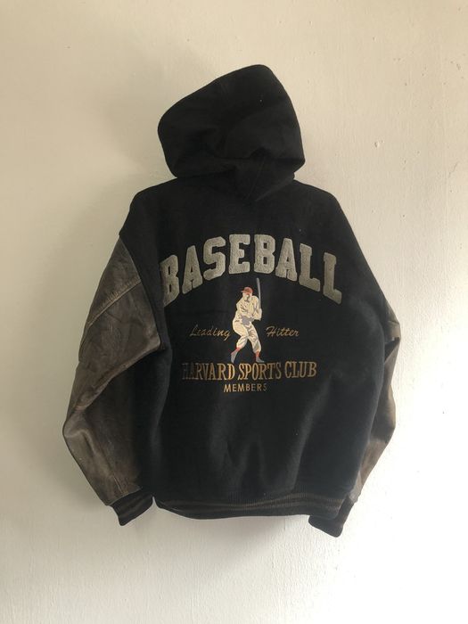 Harvard HARVARD UNIVERSITY Baseball Varsity Jacket Hoodie Grailed