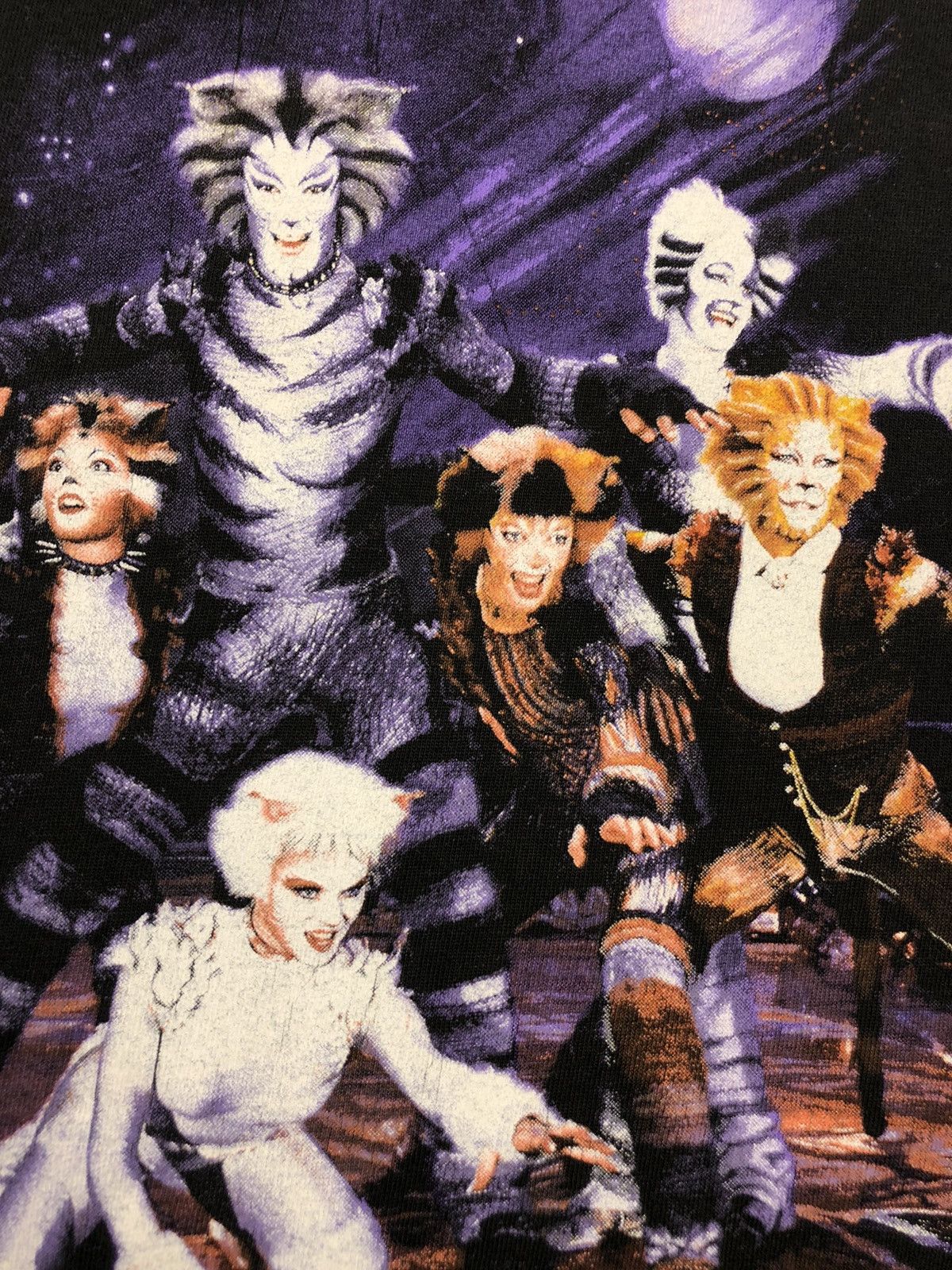 Other × Vintage Vintage Cats 1981 Theatre T-shirt Size US S / EU 44-46 / 1 - 9 Thumbnail