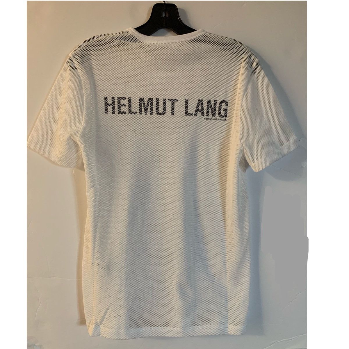 Helmut Lang HELMUT LANG LOGO MESH TOP Size US S / EU 44-46 / 1 - 3 Thumbnail
