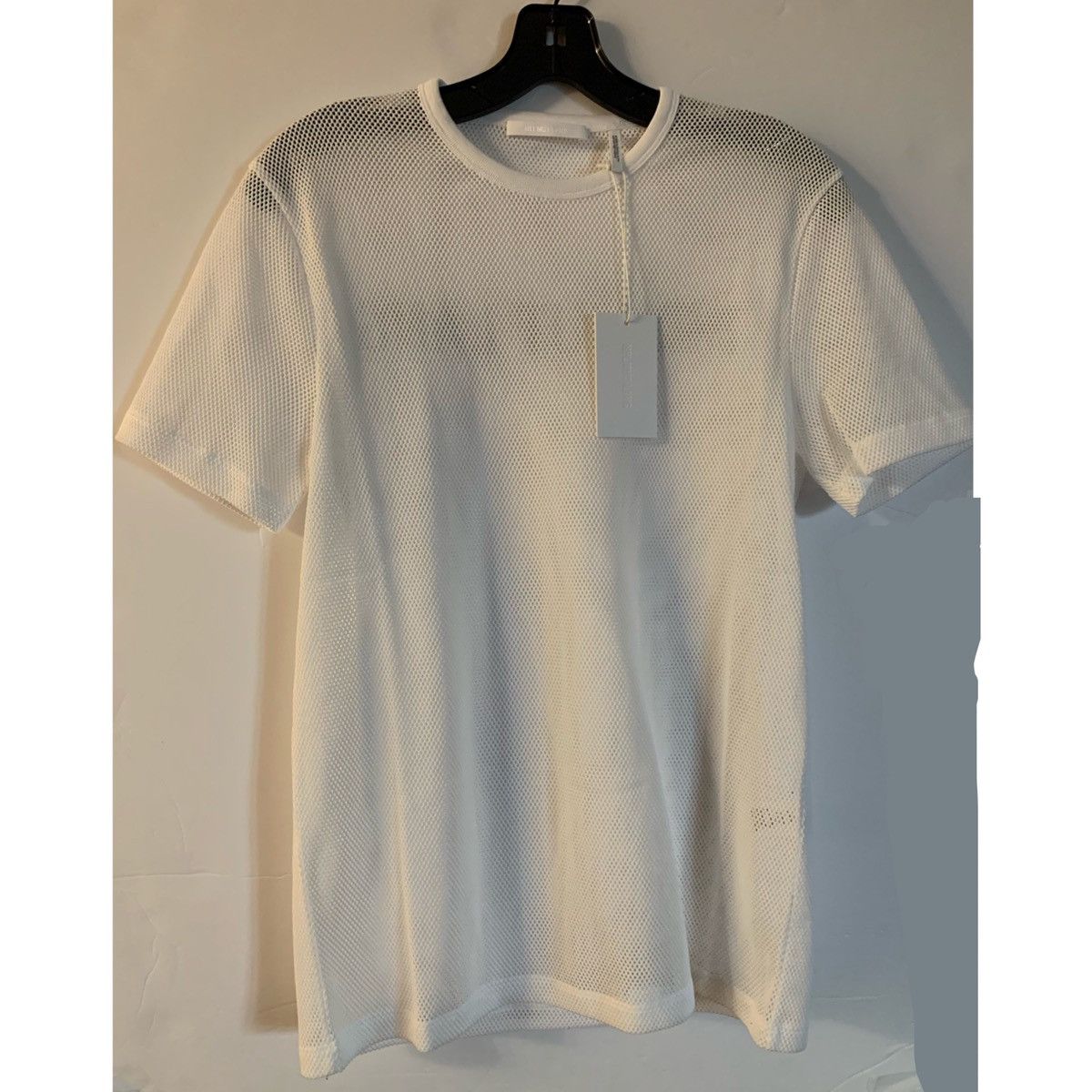 Helmut Lang HELMUT LANG LOGO MESH TOP Size US S / EU 44-46 / 1 - 4 Thumbnail