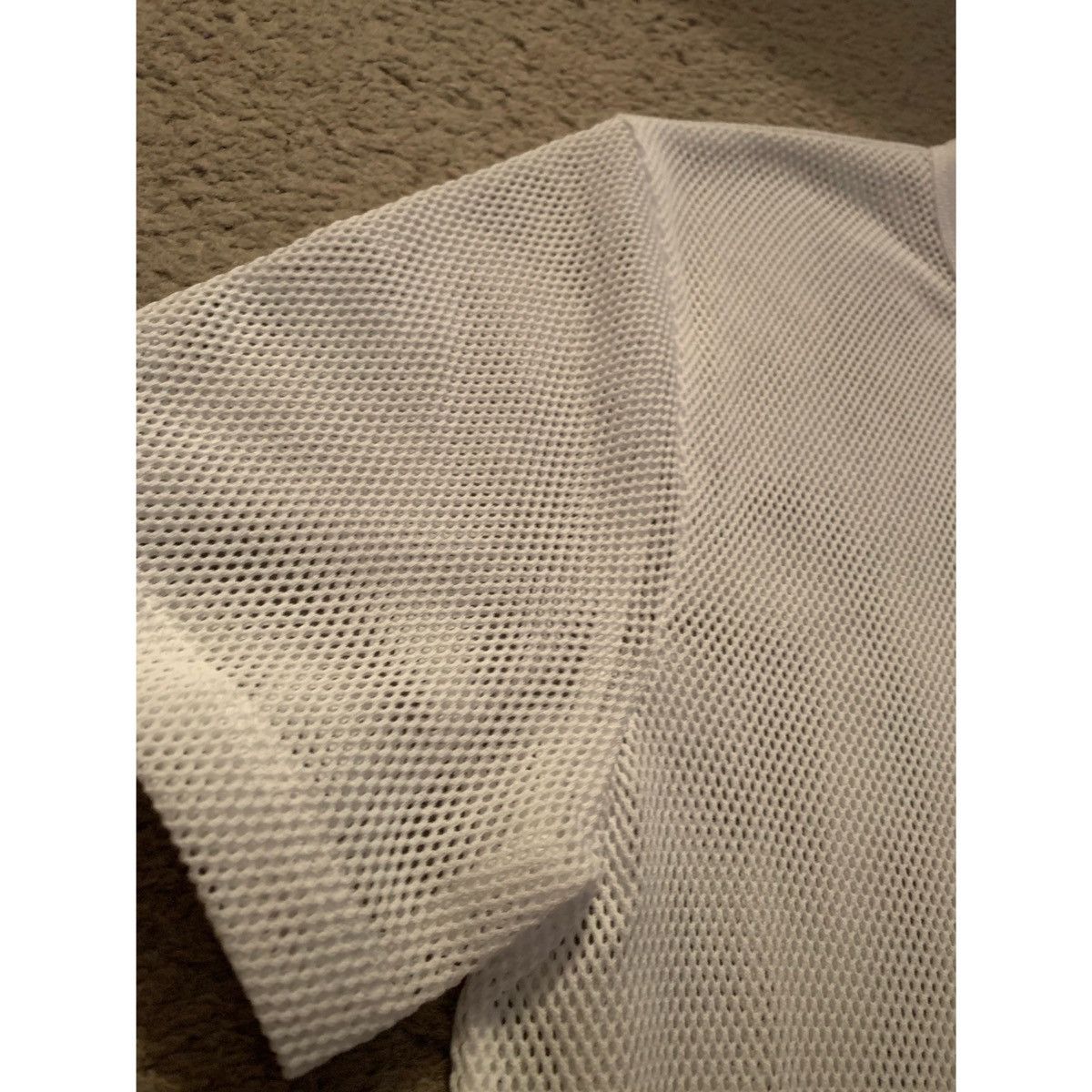 Helmut Lang HELMUT LANG LOGO MESH TOP Size US S / EU 44-46 / 1 - 7 Thumbnail