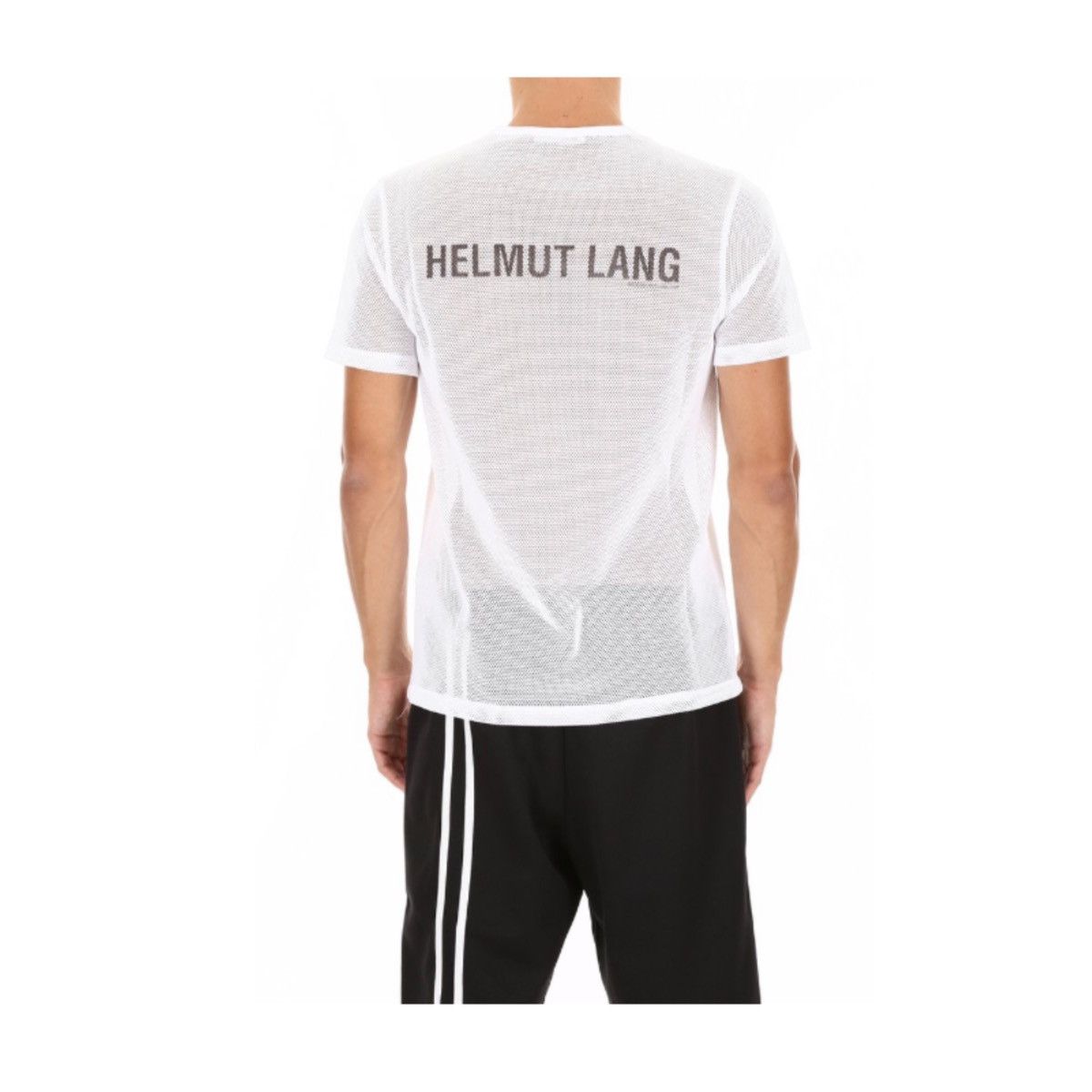 Helmut Lang HELMUT LANG LOGO MESH TOP Size US S / EU 44-46 / 1 - 10 Thumbnail