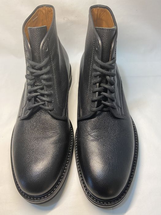 Aquatalia RENZO Black Leather Chukka Boots Weatherproof | Grailed
