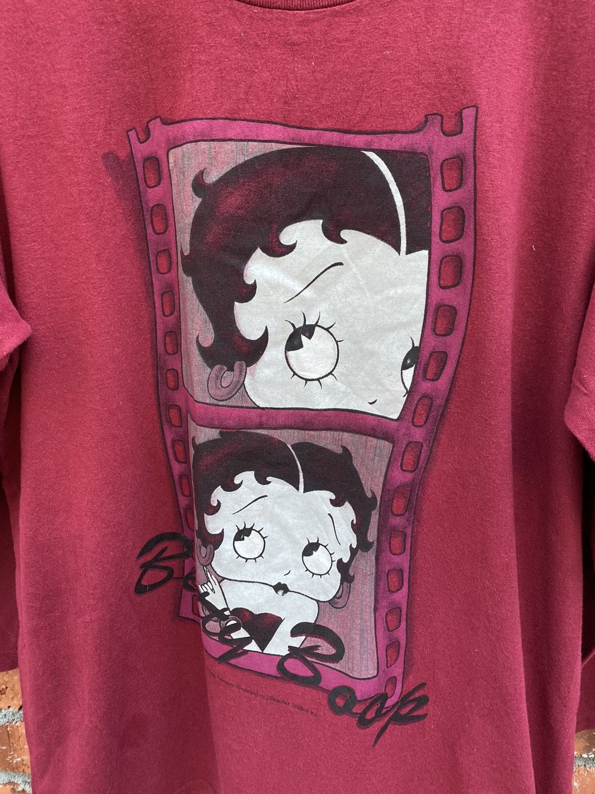 Band Tees rare betty boop 90s long sleeve Size US L / EU 52-54 / 3 - 2 Thumbnail