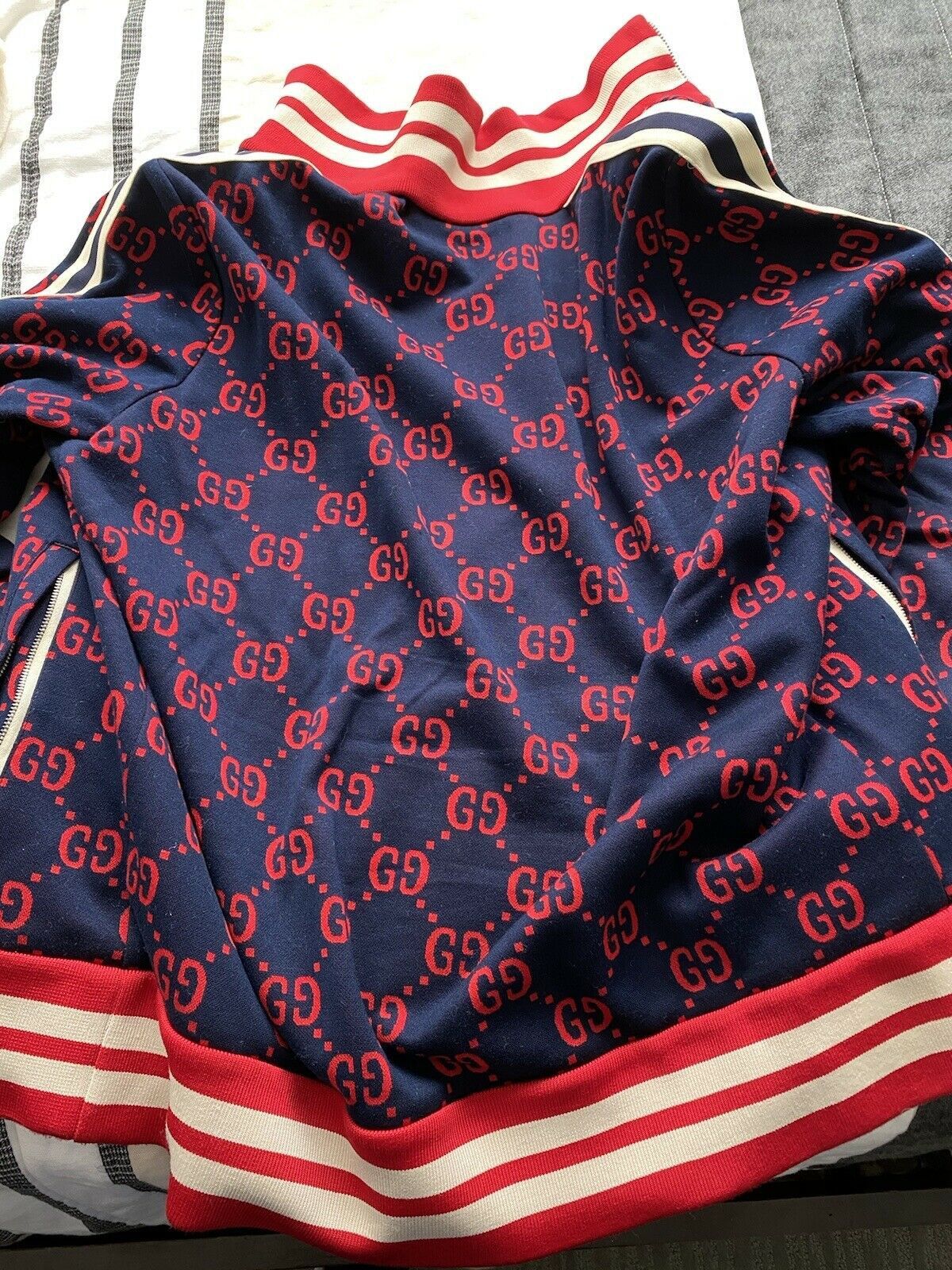 Gucci jacquard track jacket on sale