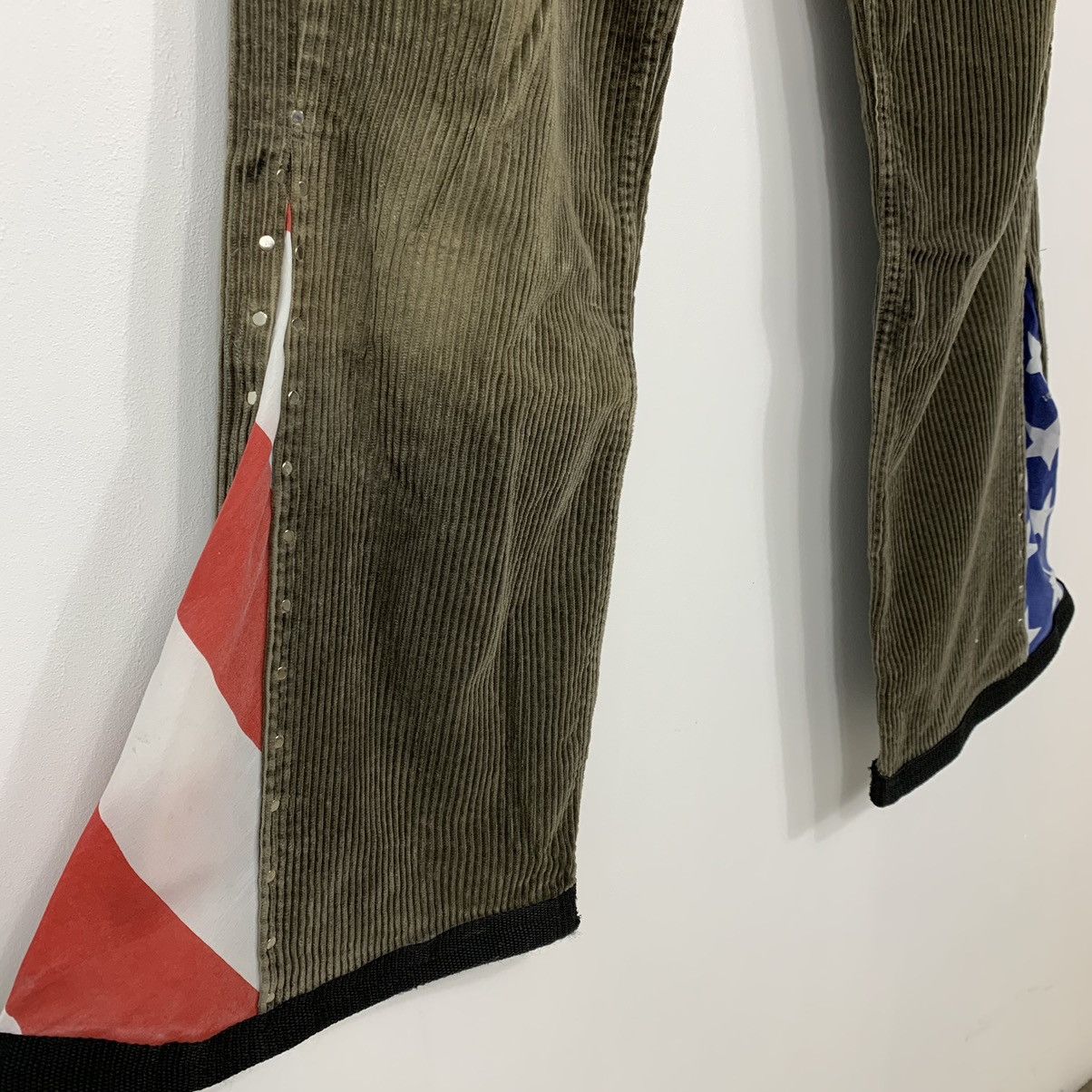 Mustang Vintage Mustang Oregon Corduroy Flare Bell Bottom Pants Size US 32 / EU 48 - 2 Thumbnail