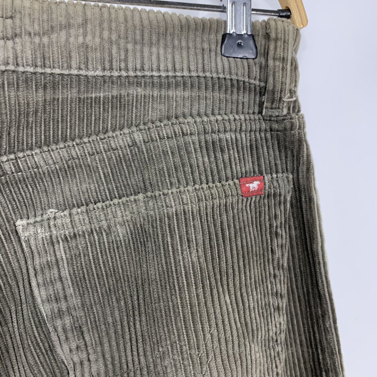 Mustang Vintage Mustang Oregon Corduroy Flare Bell Bottom Pants Size US 32 / EU 48 - 4 Thumbnail