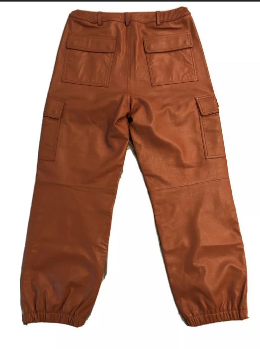 Supreme Leather Cargo Pants