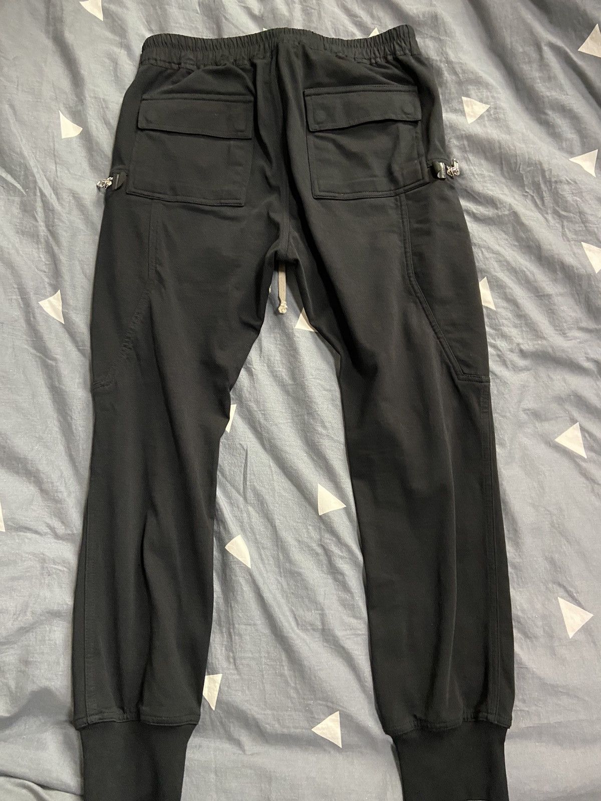 Rick Owens 20ss Tecuatl Black Cargo Jogger Pants Trousers | Grailed