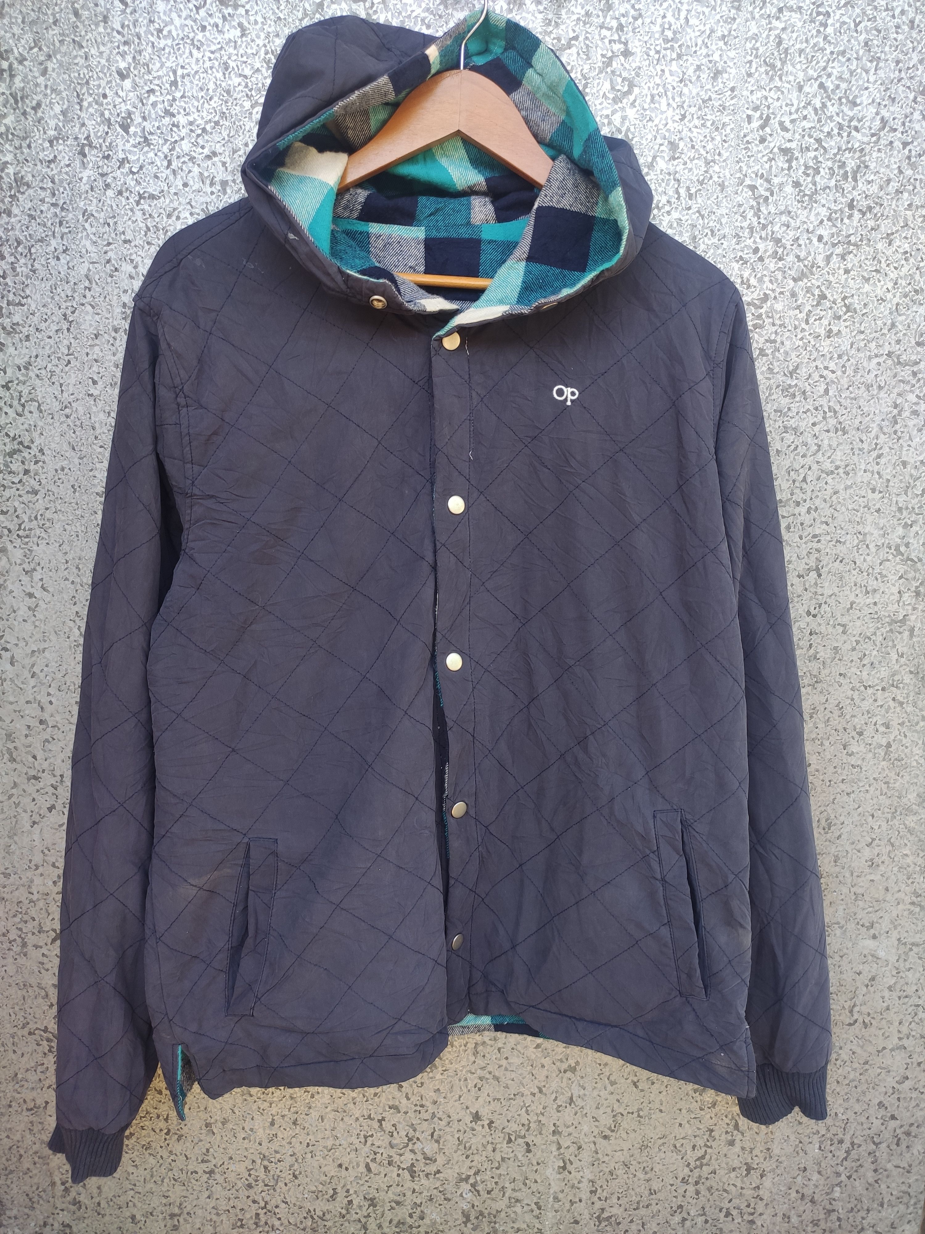 Flannel Vintage Ocean Pacific jacket flannel reversible Hoodies Size US M / EU 48-50 / 2 - 6 Thumbnail