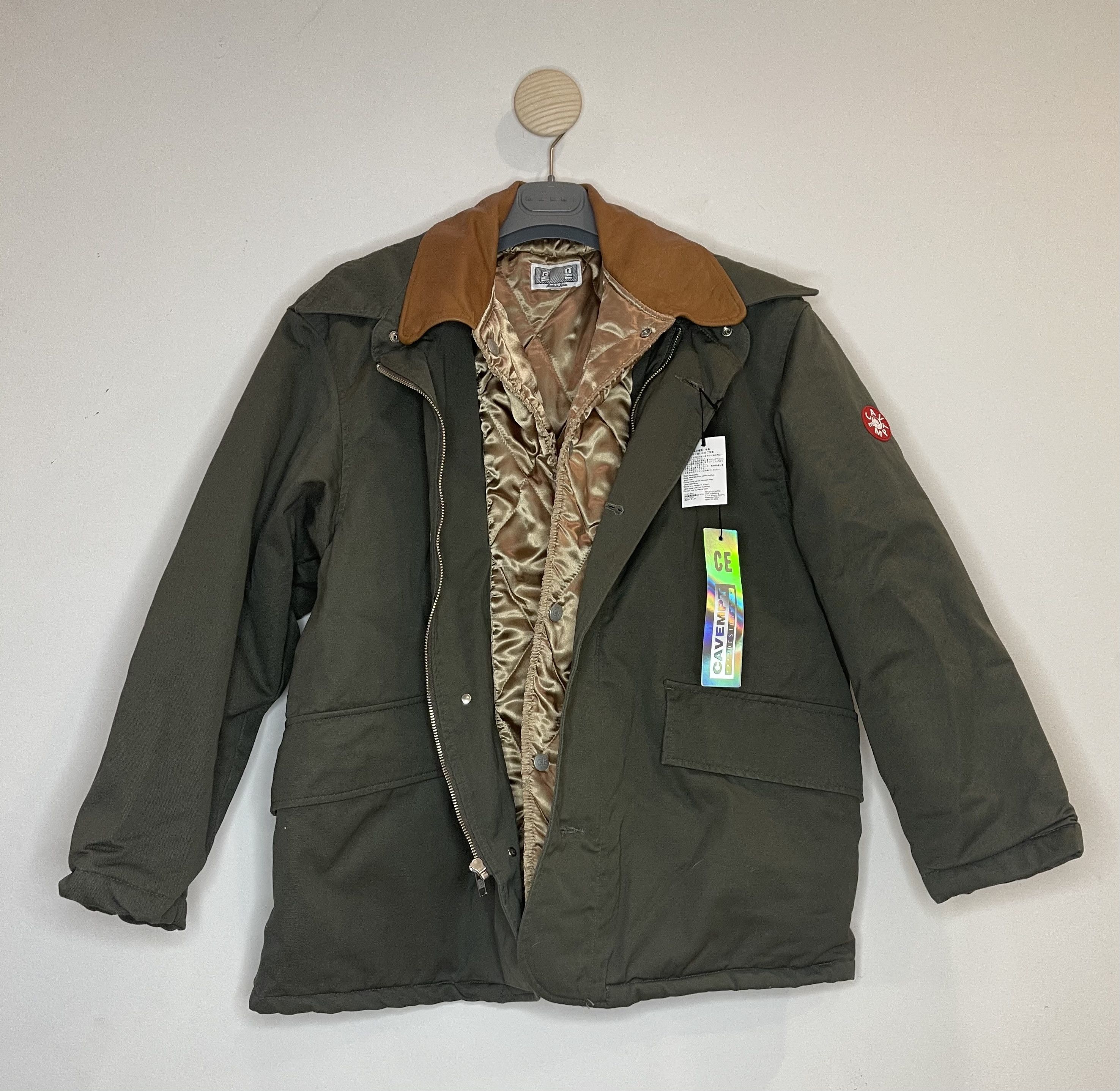 C.E cavempt DOUBLE COLLER COAT