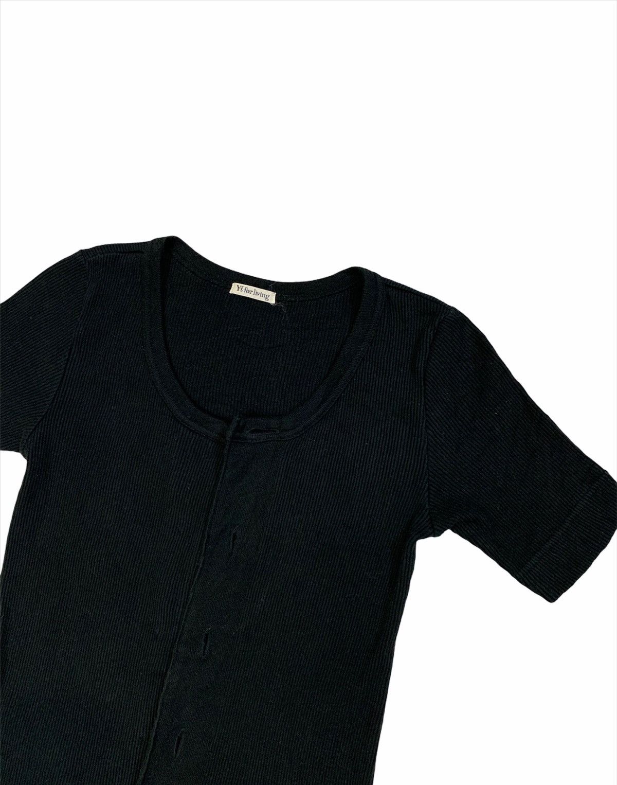 Y's × Yohji Yamamoto Vintage Y’s For Living Black Shirt Size US S / EU 44-46 / 1 - 1 Thumbnail