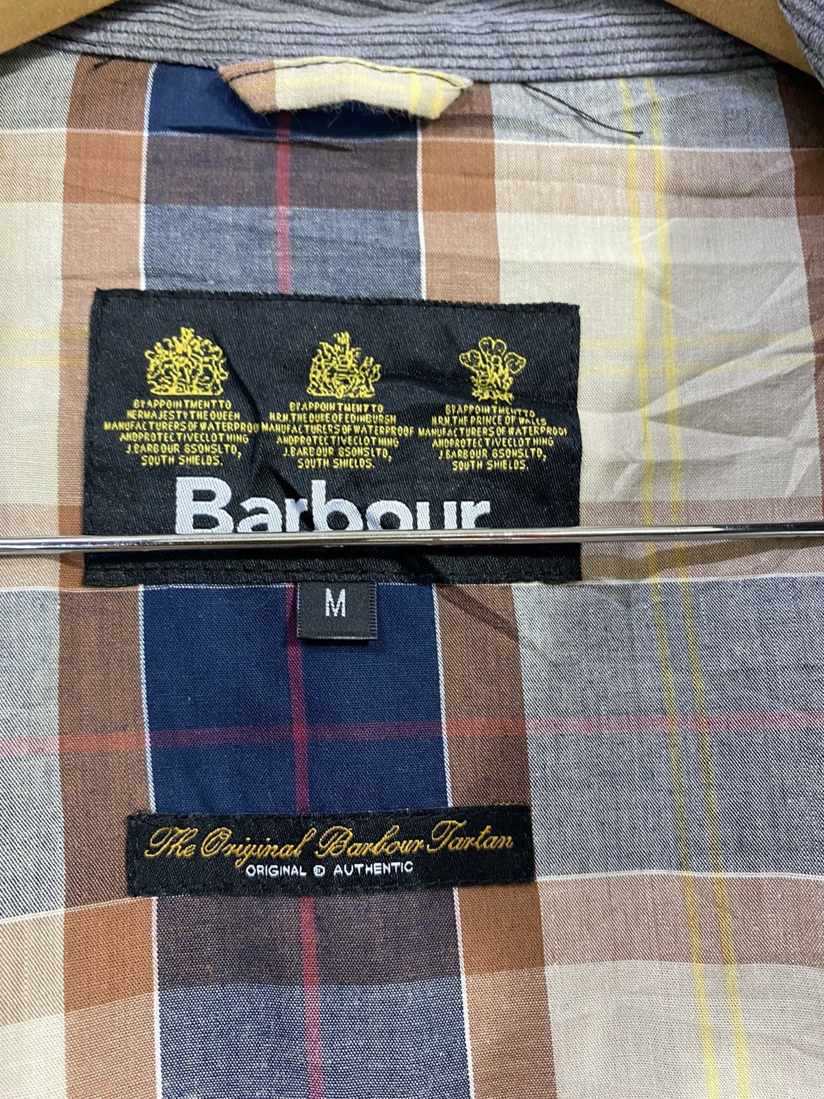 Barbour Authentic Barbour Tartan Cotton Jacket Hunting Jacket Design Size US M / EU 48-50 / 2 - 3 Thumbnail