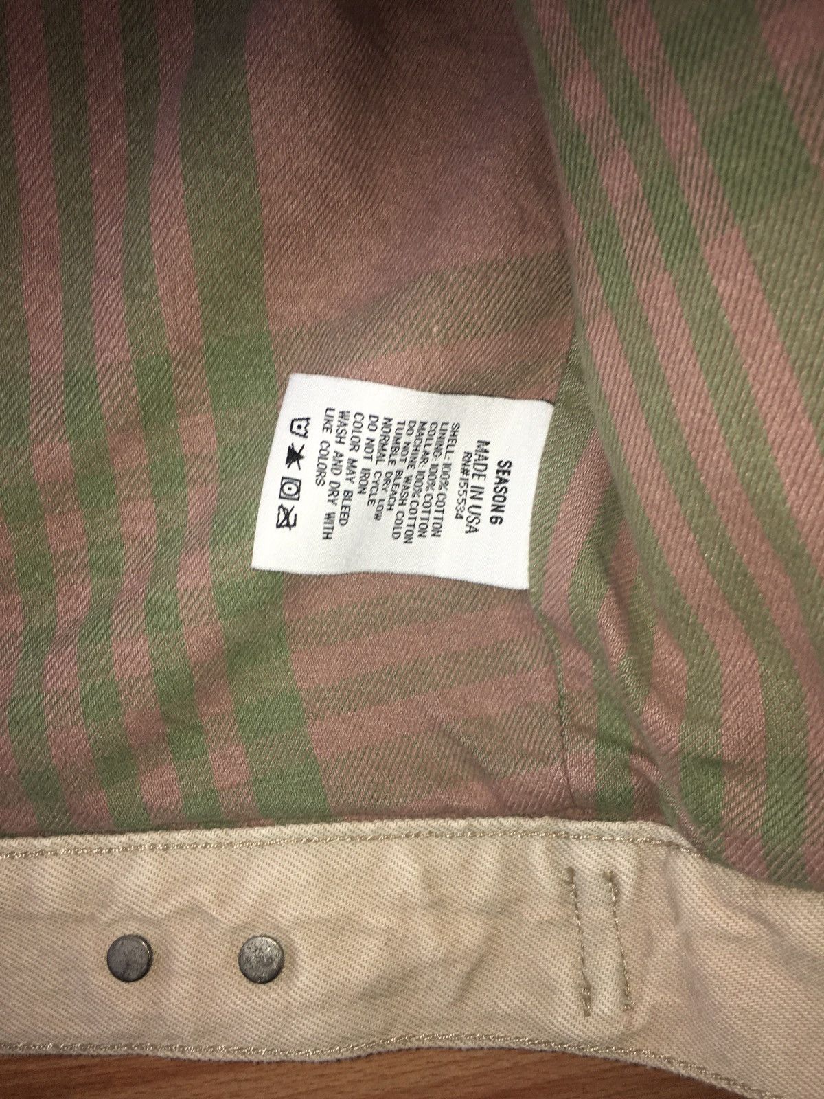 Yeezy Season Yeezy Season 6 Flannel Lined Denim Jacket Size US M / EU 48-50 / 2 - 4 Thumbnail