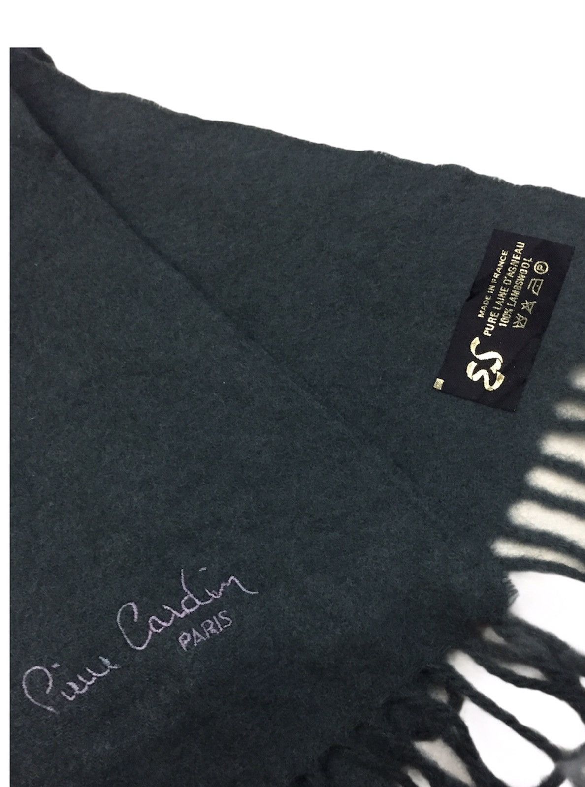 Pierre Cardin Pierre Cardin Lambswool Scarf Size ONE SIZE - 2 Thumbnail
