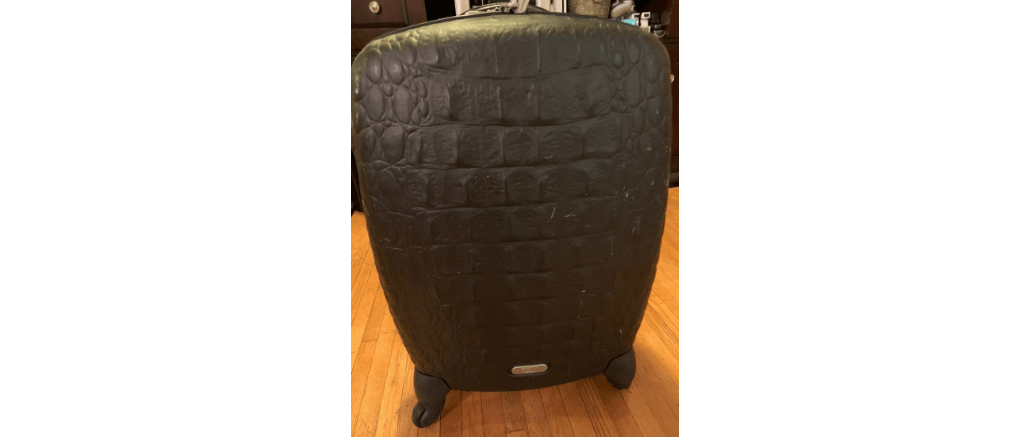 Cabine à Roulettes Rare Alexander McQueen X Samsonite En Finition Crocodile - 55/20