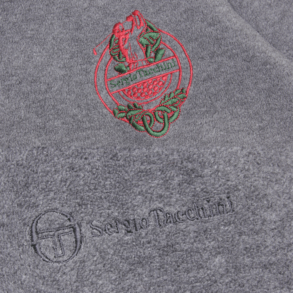 Sergio Tacchini 90S Embroidered Logo Fleece Jacket Vintage Size US XXL / EU 58 / 5 - 5 Thumbnail