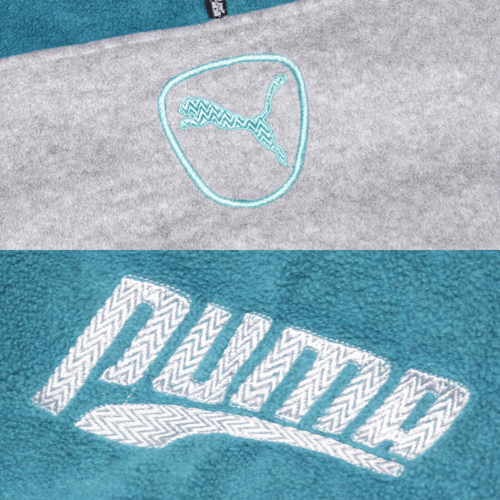 Puma 80S Embroidered Logo Baggy Fleece Vintage Made in Italy Size US M / EU 48-50 / 2 - 5 Thumbnail