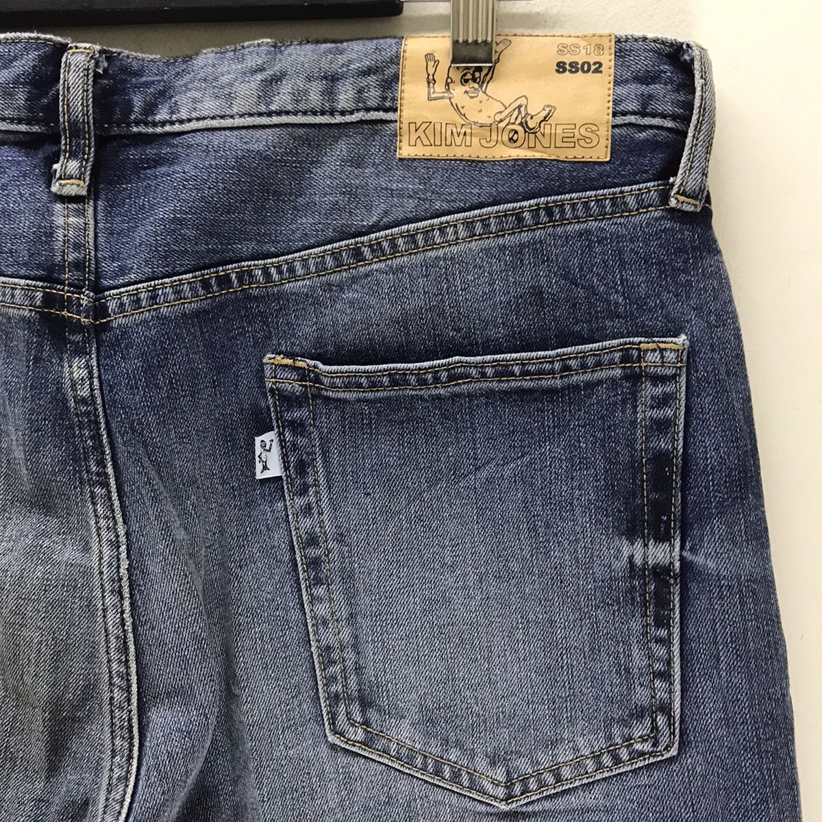 Kim Jones Kim Jones Denim Jeans ‘EDGE OF THE LOOKING CLASS’ Size US 36 / EU 52 - 6 Thumbnail
