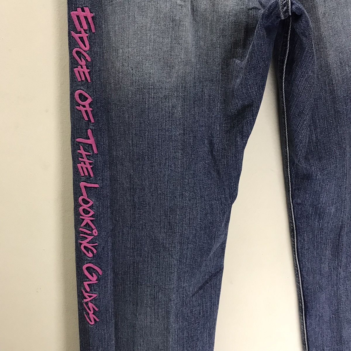 Kim Jones Kim Jones Denim Jeans ‘EDGE OF THE LOOKING CLASS’ Size US 36 / EU 52 - 7 Thumbnail