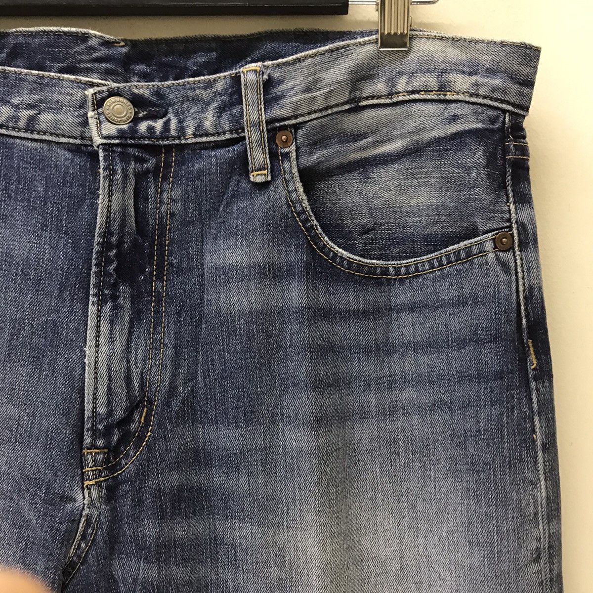 Kim Jones Kim Jones Denim Jeans ‘EDGE OF THE LOOKING CLASS’ Size US 36 / EU 52 - 14 Thumbnail