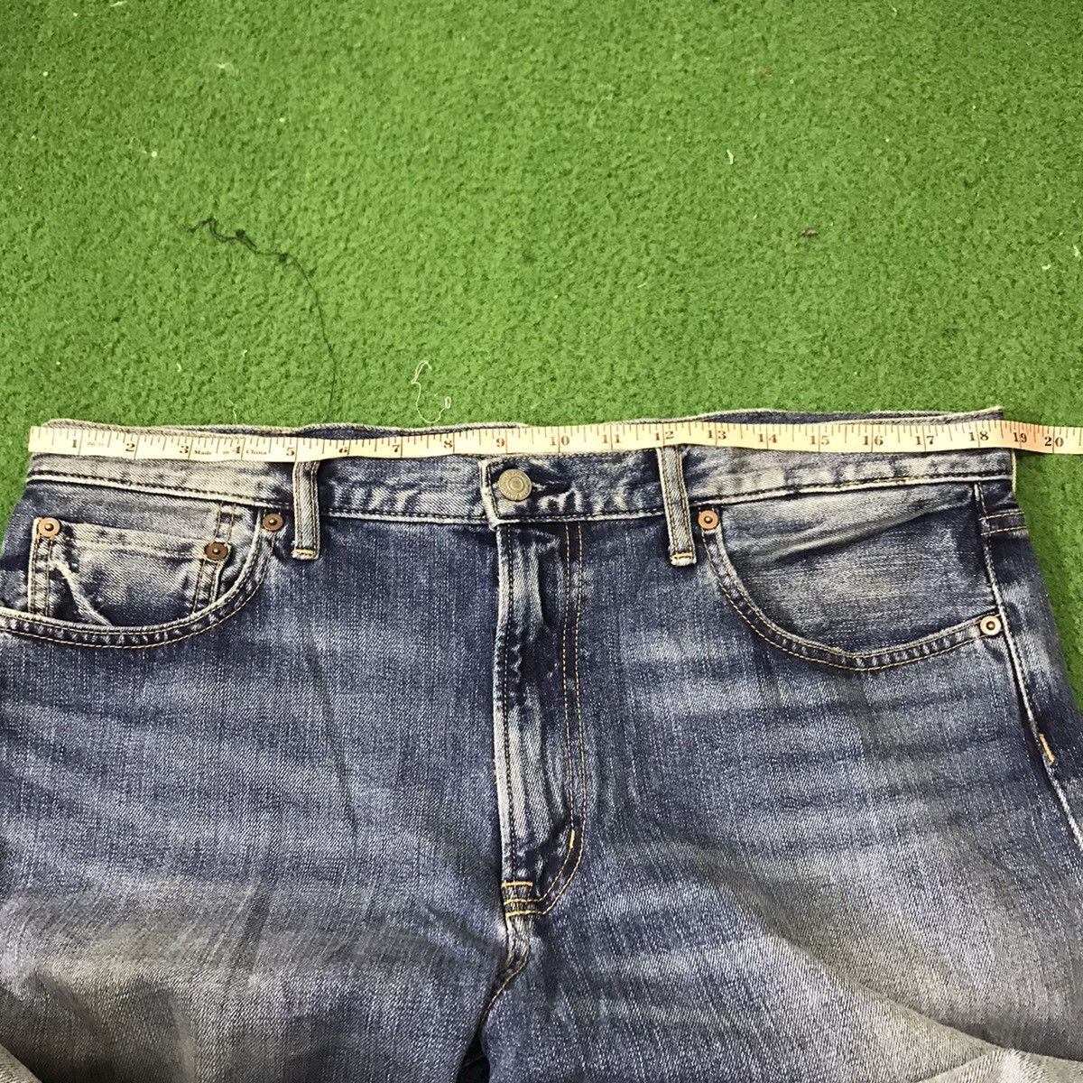 Kim Jones Kim Jones Denim Jeans ‘EDGE OF THE LOOKING CLASS’ Size US 36 / EU 52 - 19 Thumbnail