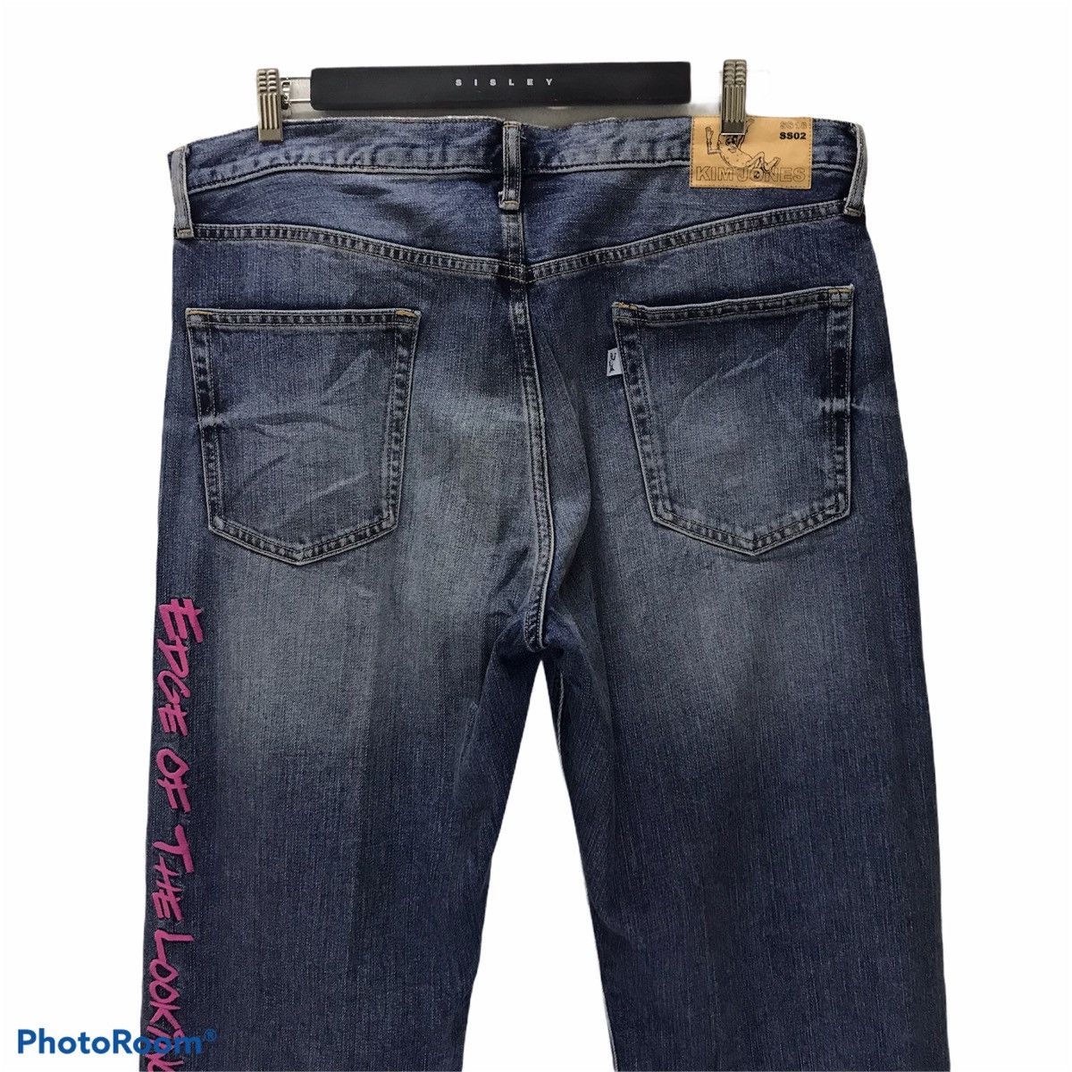 Kim Jones Kim Jones Denim Jeans ‘EDGE OF THE LOOKING CLASS’ Size US 36 / EU 52 - 4 Thumbnail