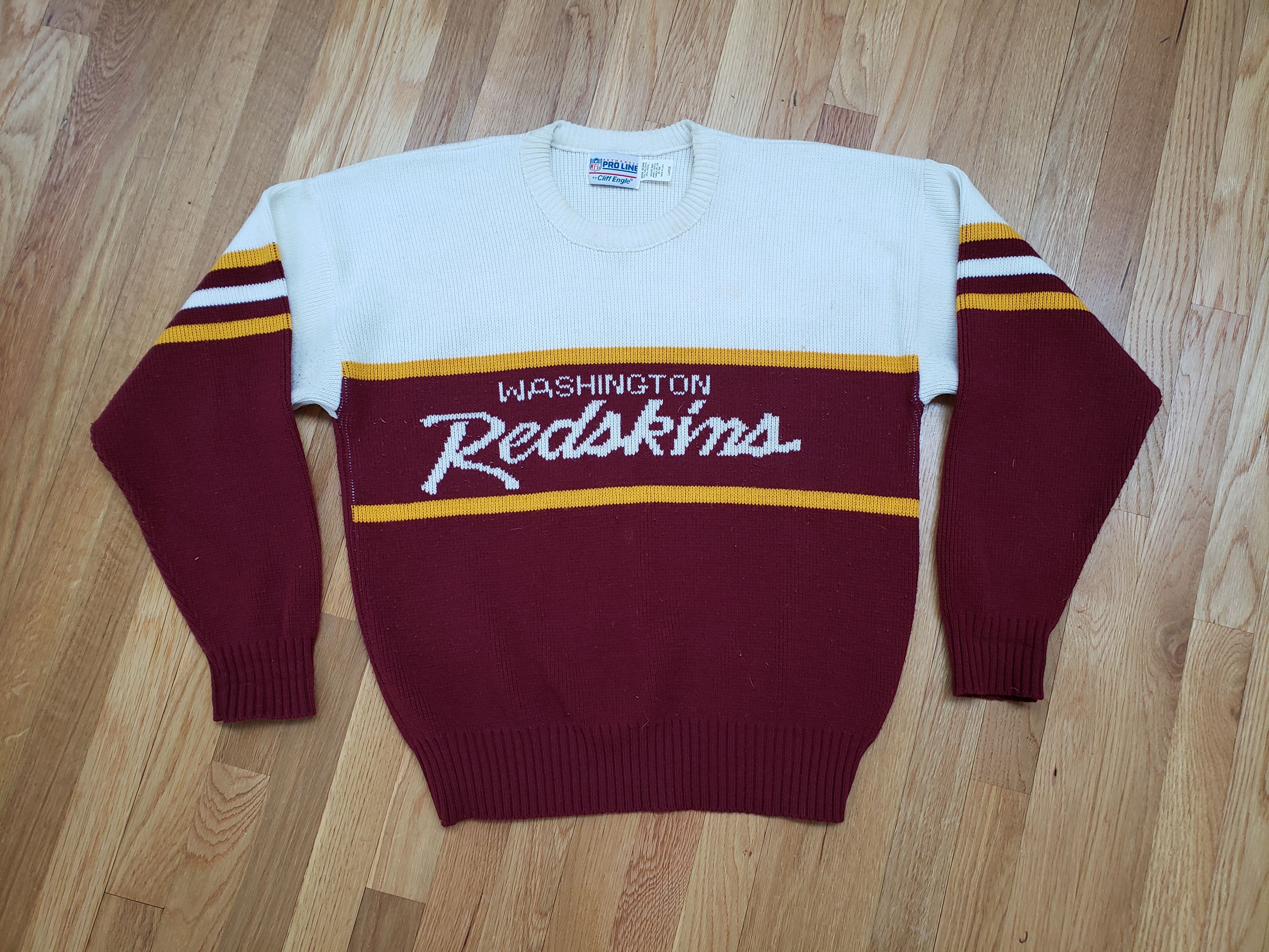 Vintage Washington Redskins Cliff Engle offers Sweater