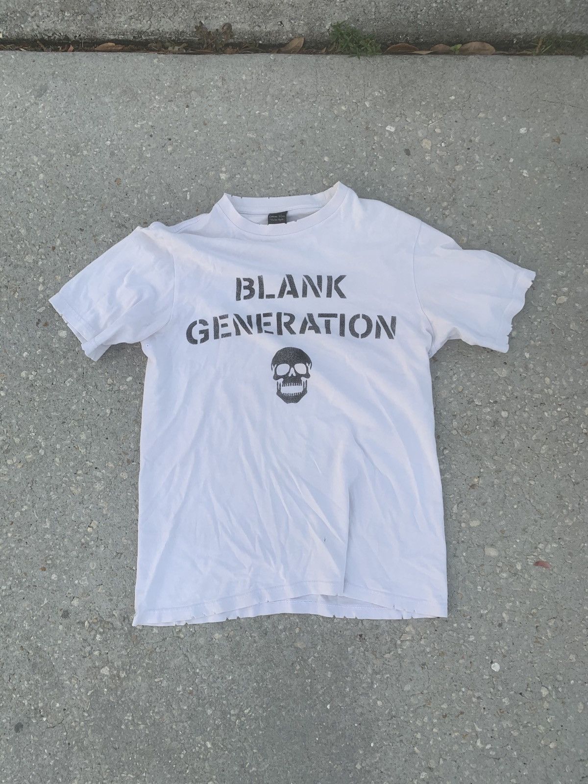 Number (N)ine NUMBER NINE BLANK GENERATION T SHIRT | Grailed
